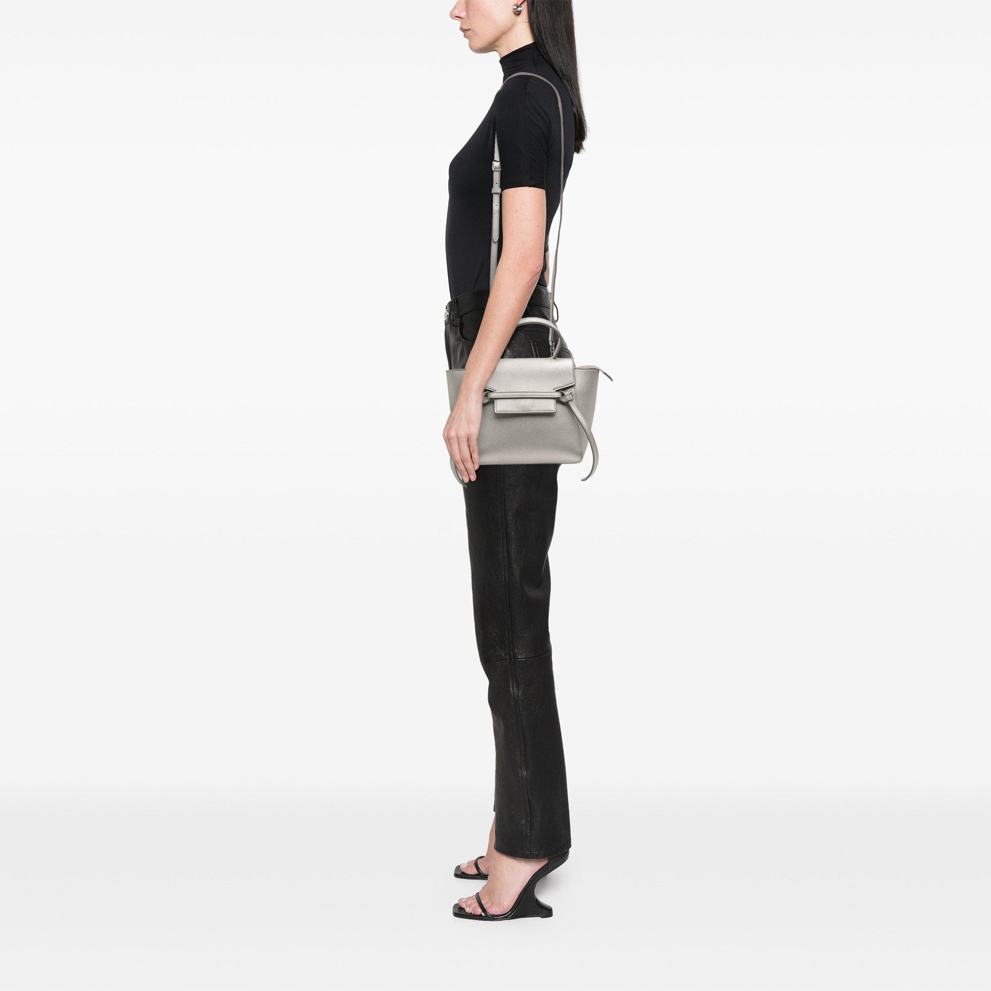 Celine Nano Laminated Calfskin Belt Bag