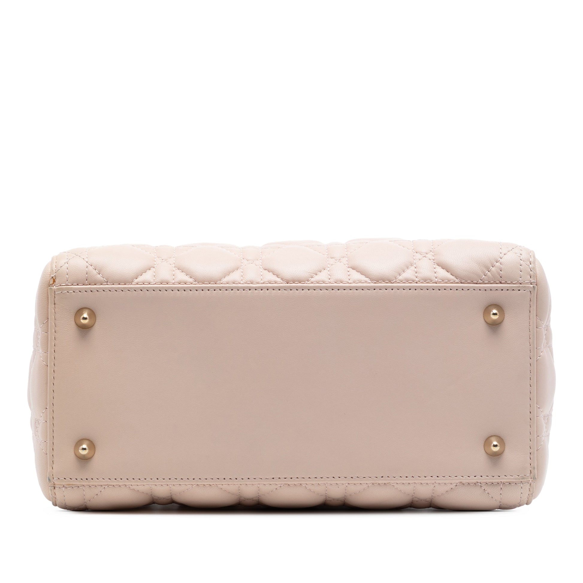 Dior Medium Lambskin Cannage Lady Dior