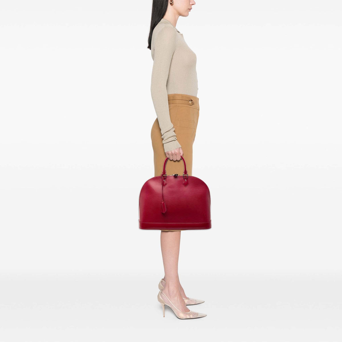 Louis Vuitton Epi Alma GM