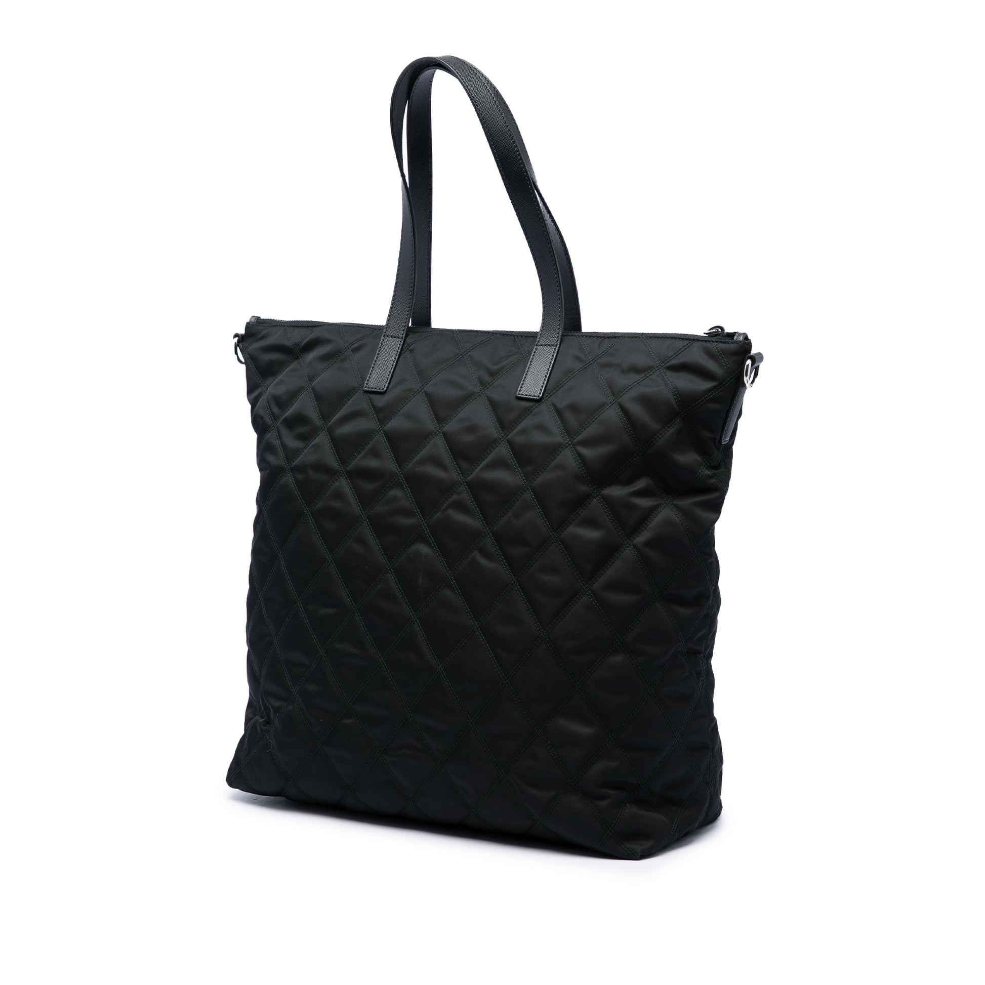 Prada Impuntu Tessuto Satchel