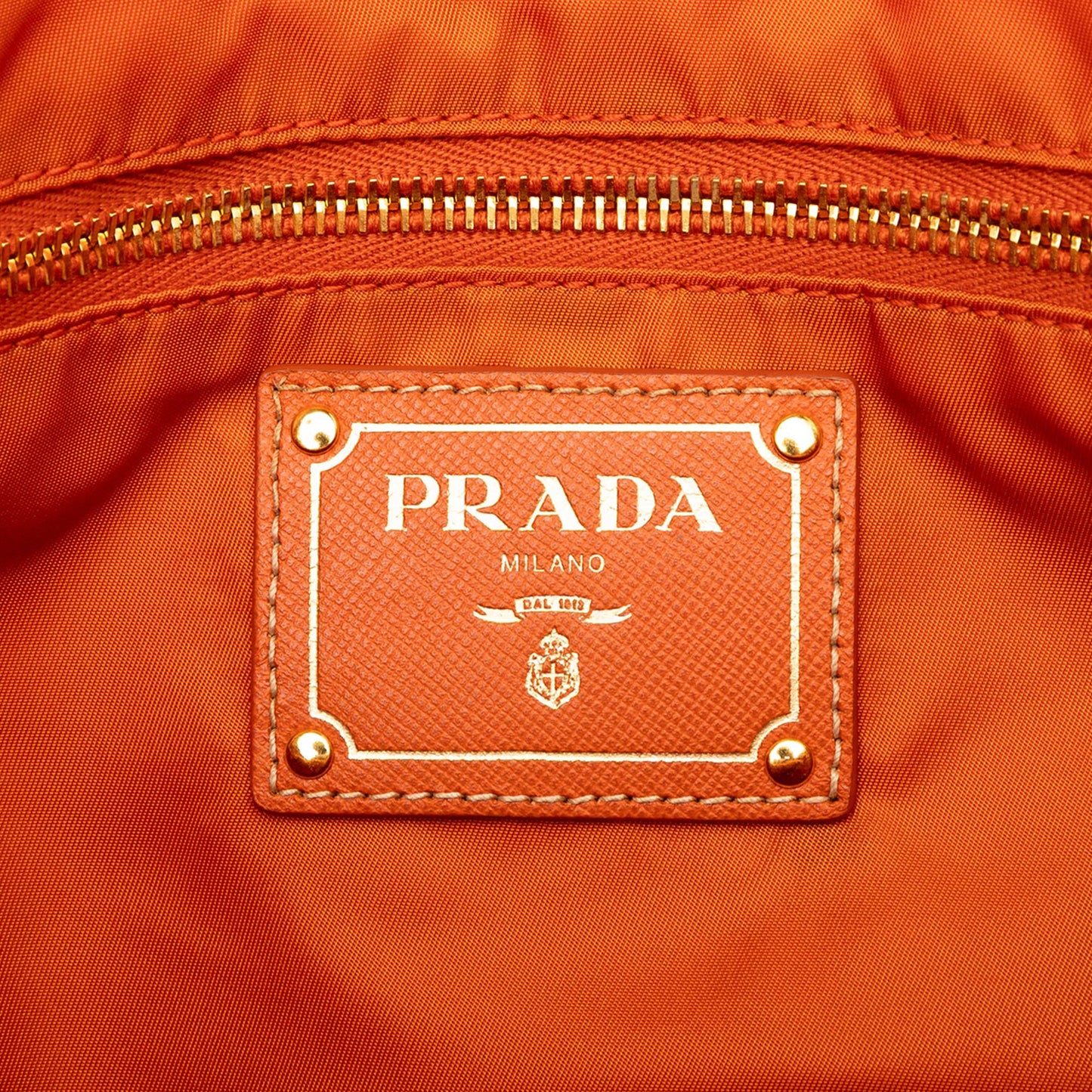 Prada Saffiano Trimmed Tessuto Open Convertible Tote