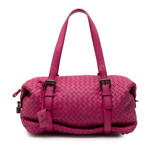 Nappa Intrecciato Montaigne Shoulder Bag