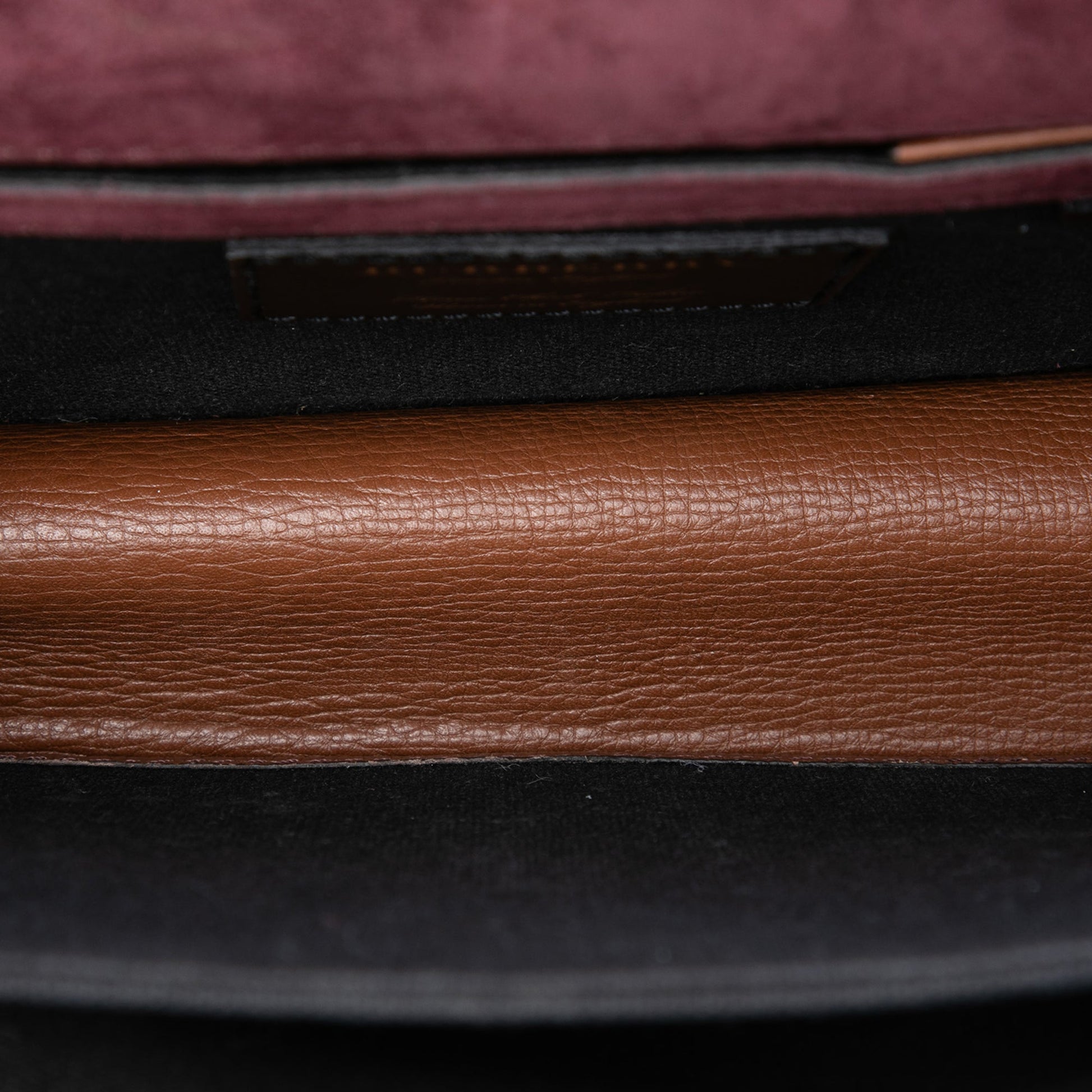 Burberry Small Leather and House Check Canvas Derby Macken Crossbody