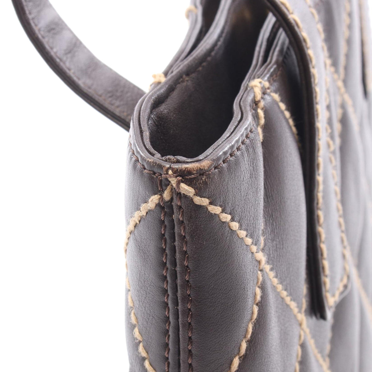 Chanel CC Wild Stitch Calfskin Tote