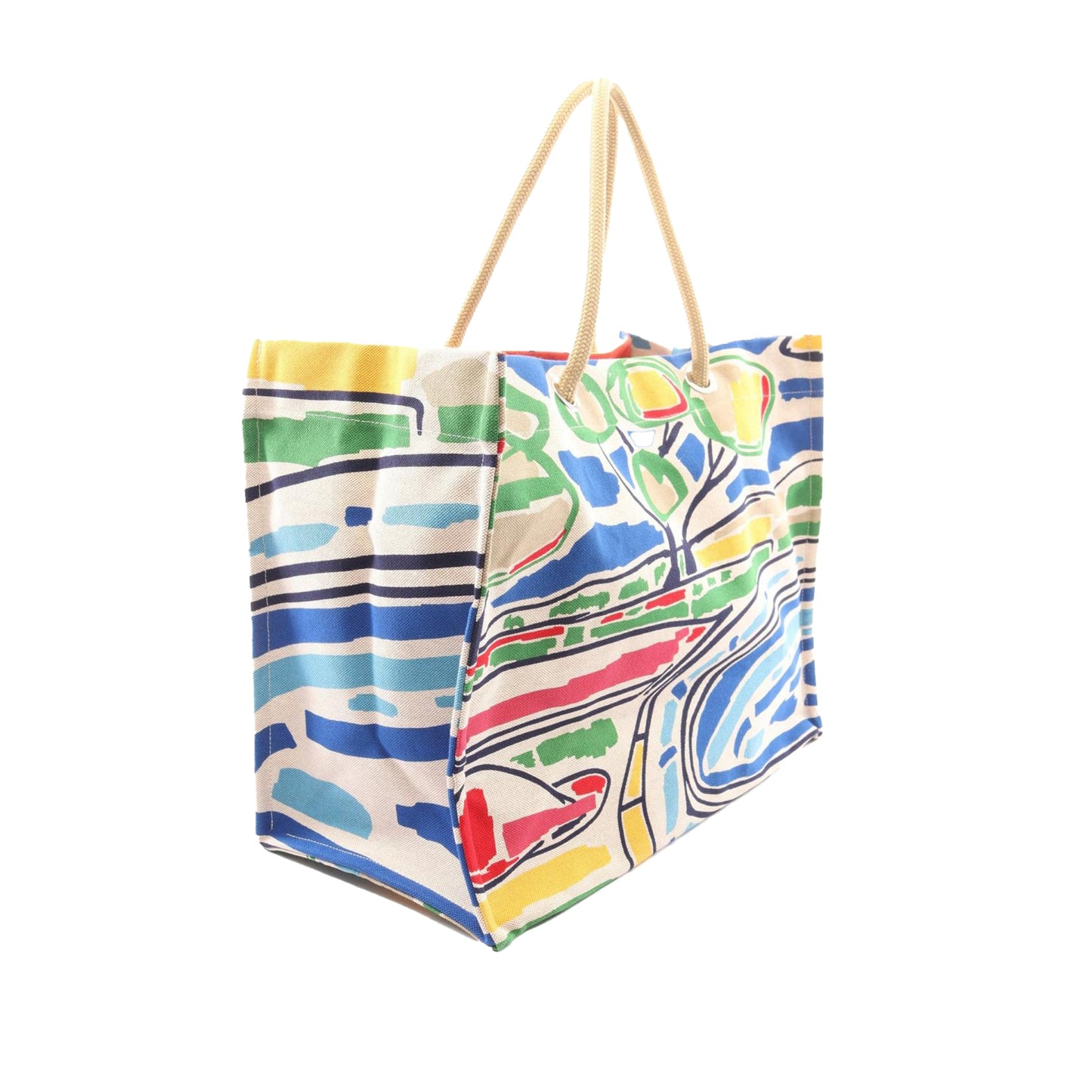 Hermès Toile Farniente Beach Tote