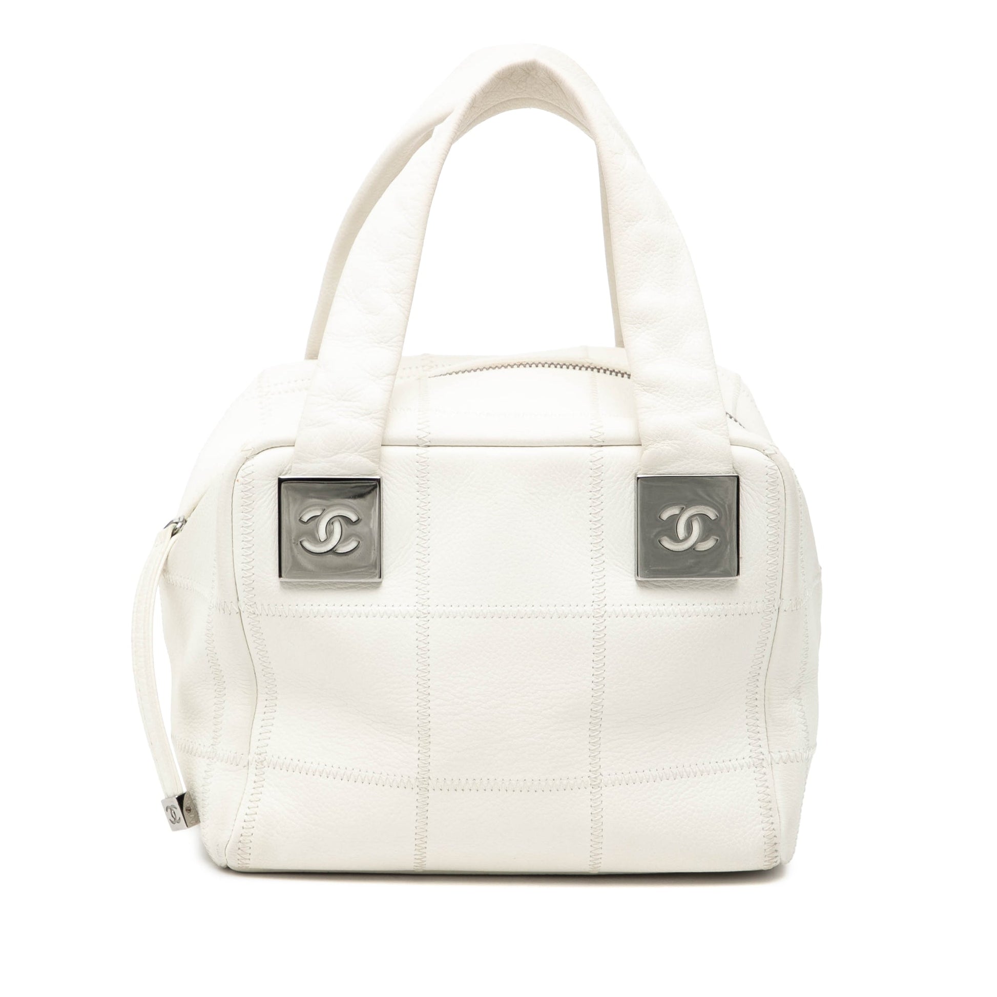 Chanel Mini Caviar Choco Bar Handbag