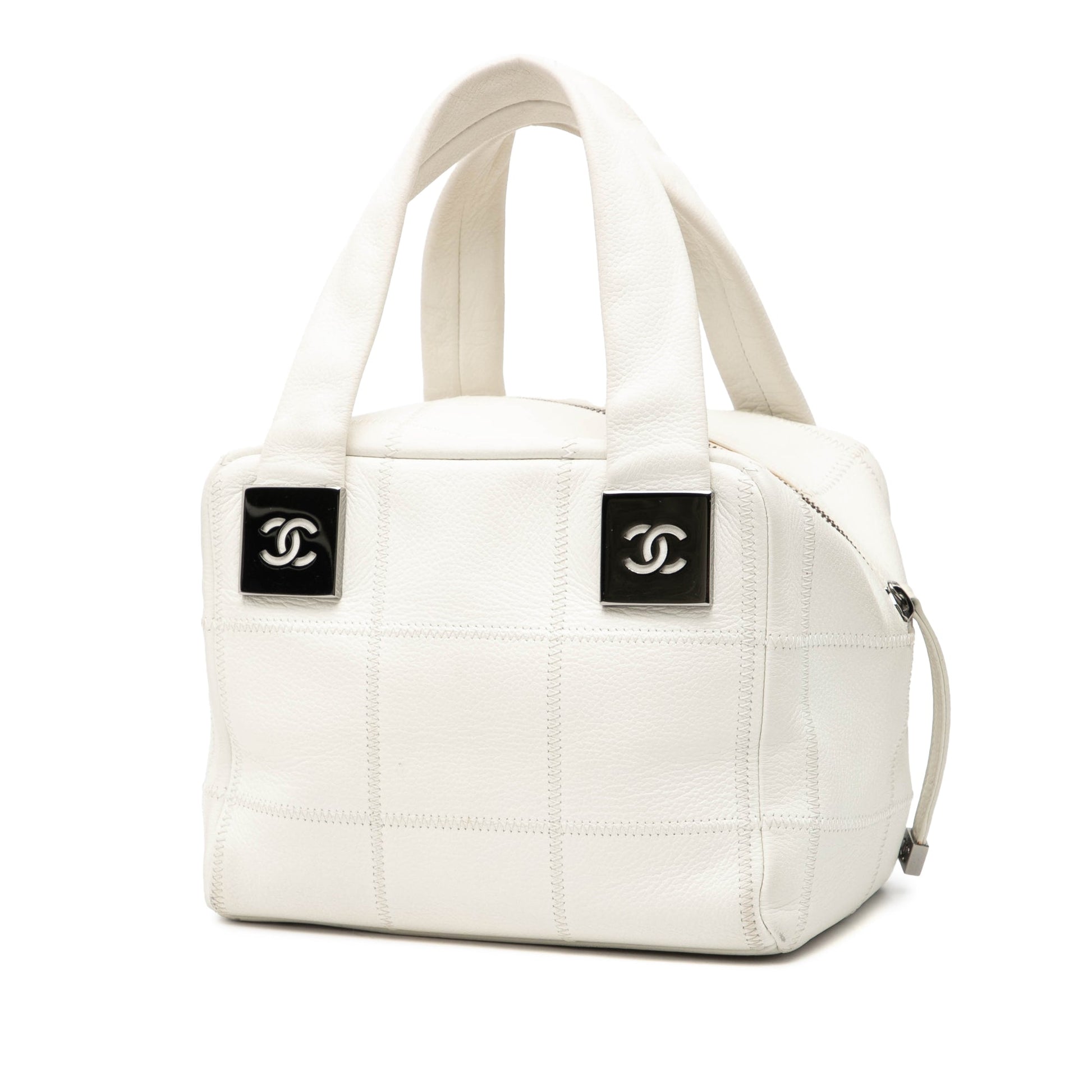 Chanel Mini Caviar Choco Bar Handbag