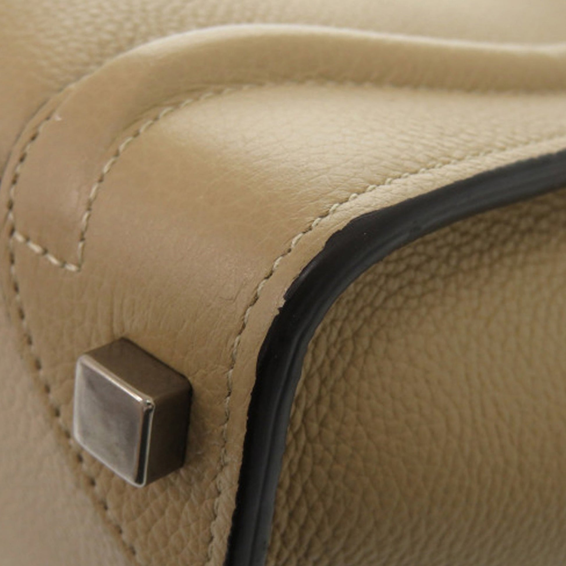 Celine Micro Drummed Calfskin Luggage Tote