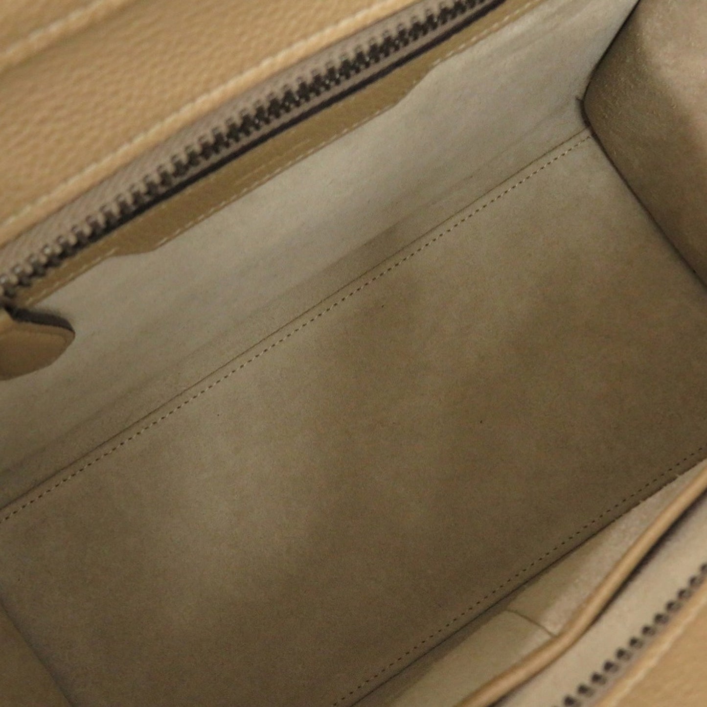 Celine Micro Drummed Calfskin Luggage Tote