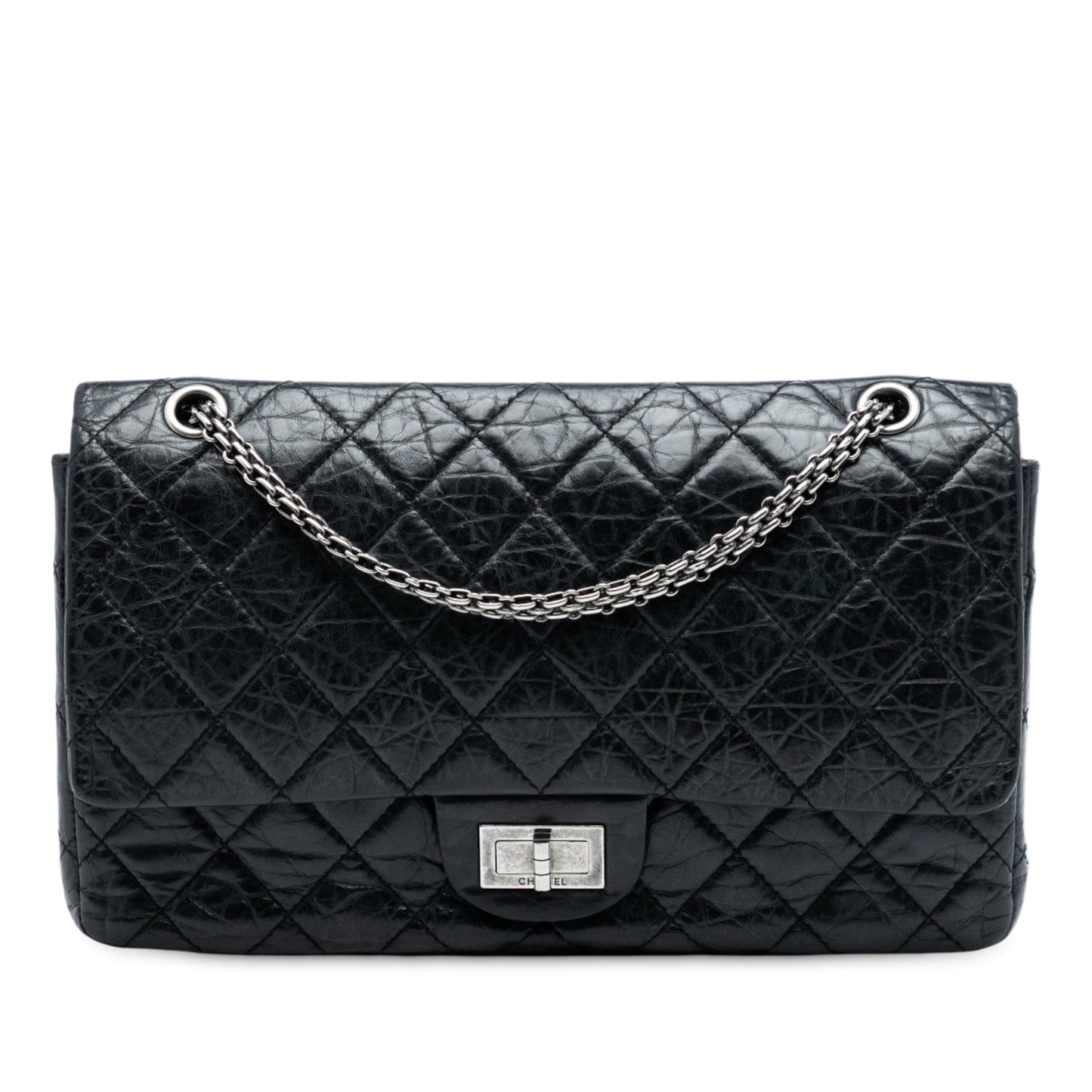 Chanel Quilted Aged Calfskin Reissue 2.55 Double Flap 227
