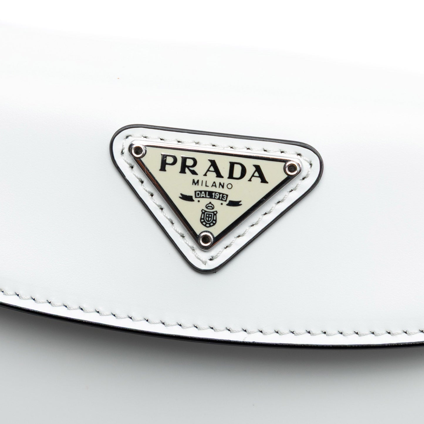 Prada Mini Brushed Leather Cleo Bag