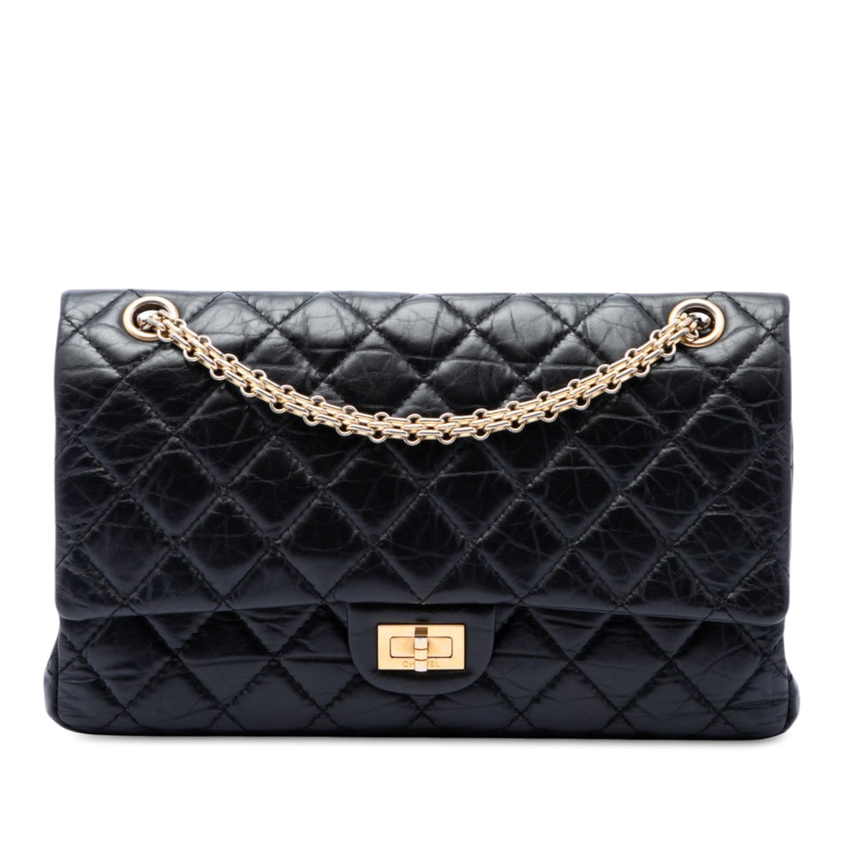 Chanel Quilted Aged Calfskin Reissue 2.55 Double Flap 226