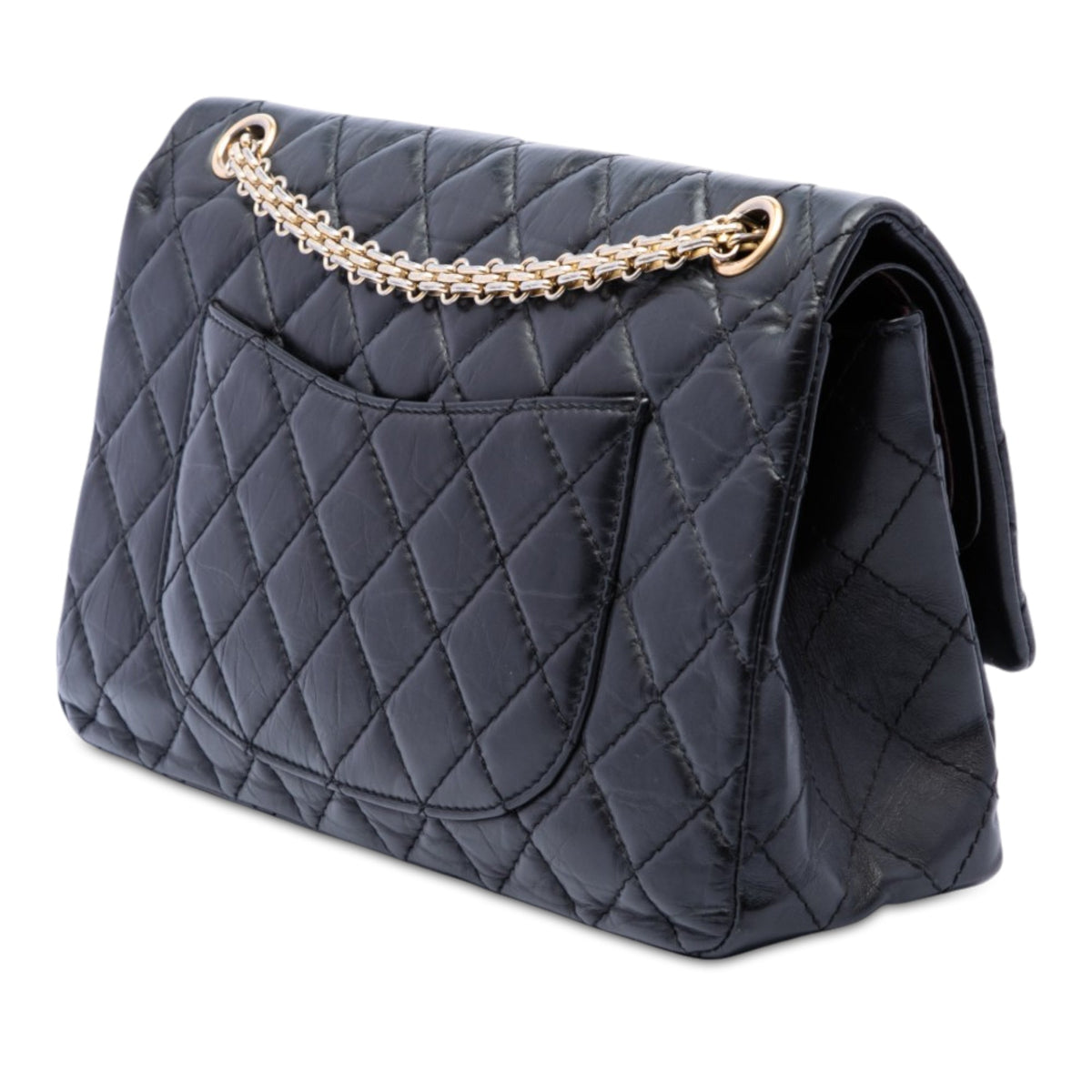 Chanel Quilted Aged Calfskin Reissue 2.55 Double Flap 226