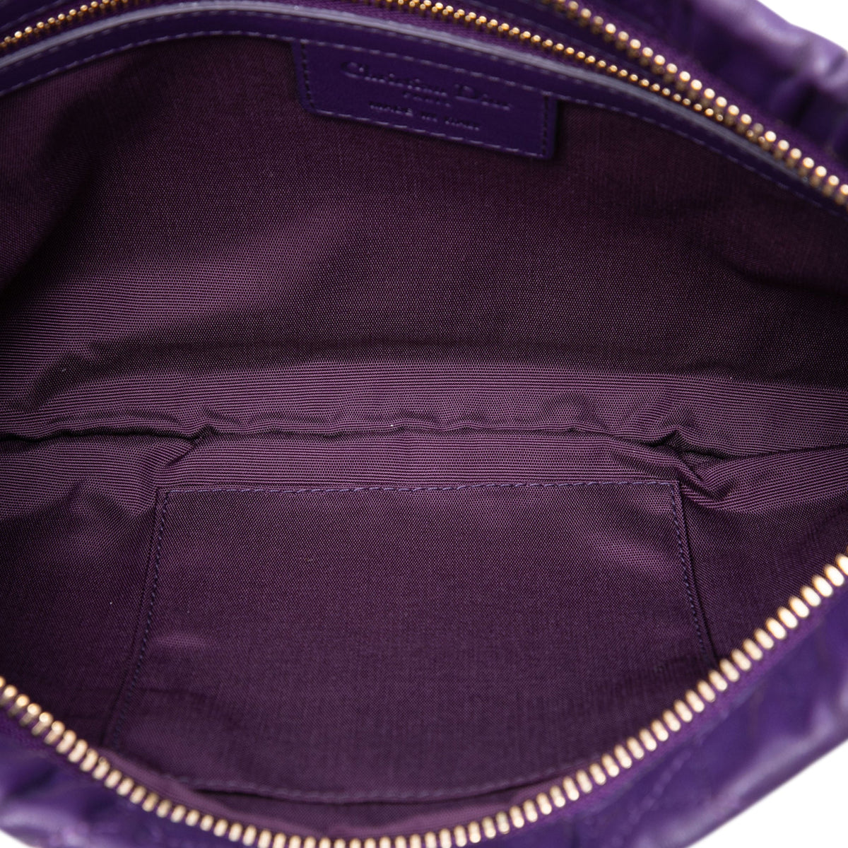 Dior Calfskin Cannage Rose Clutch