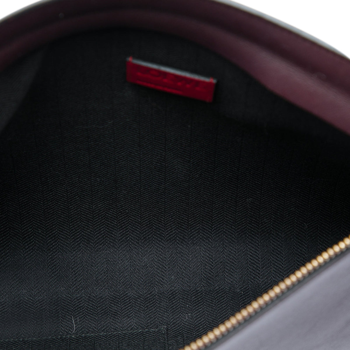 LOEWE Bicolor Leather Anagram T Pouch