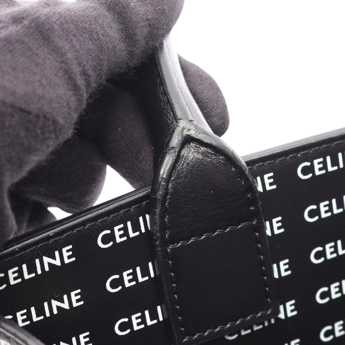 Celine Small Logo Vertical Cabas Tote