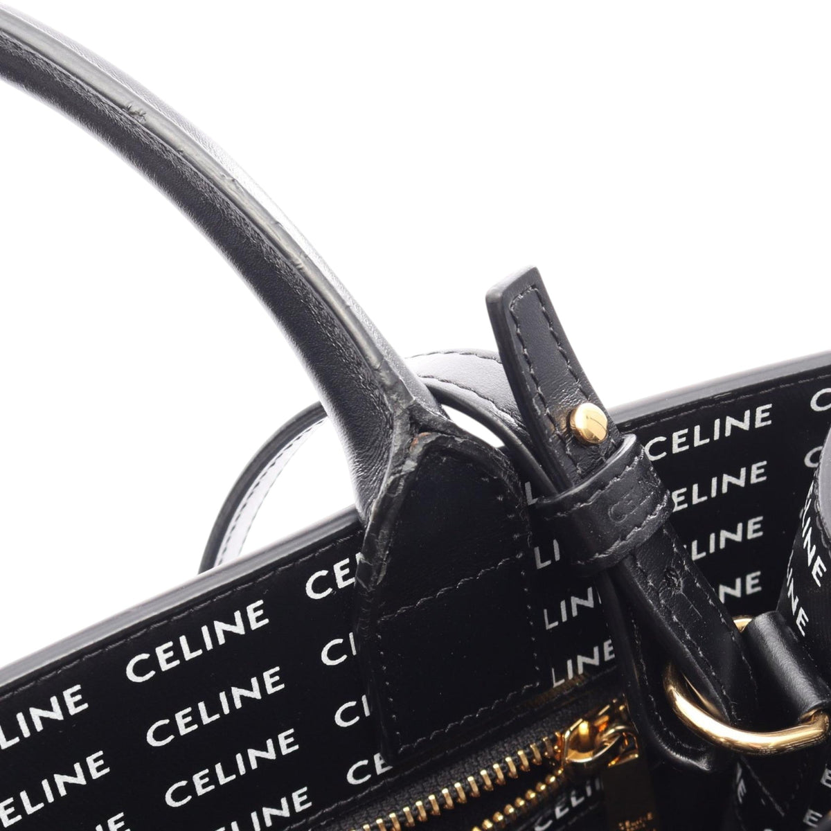 Celine Small Logo Vertical Cabas Tote