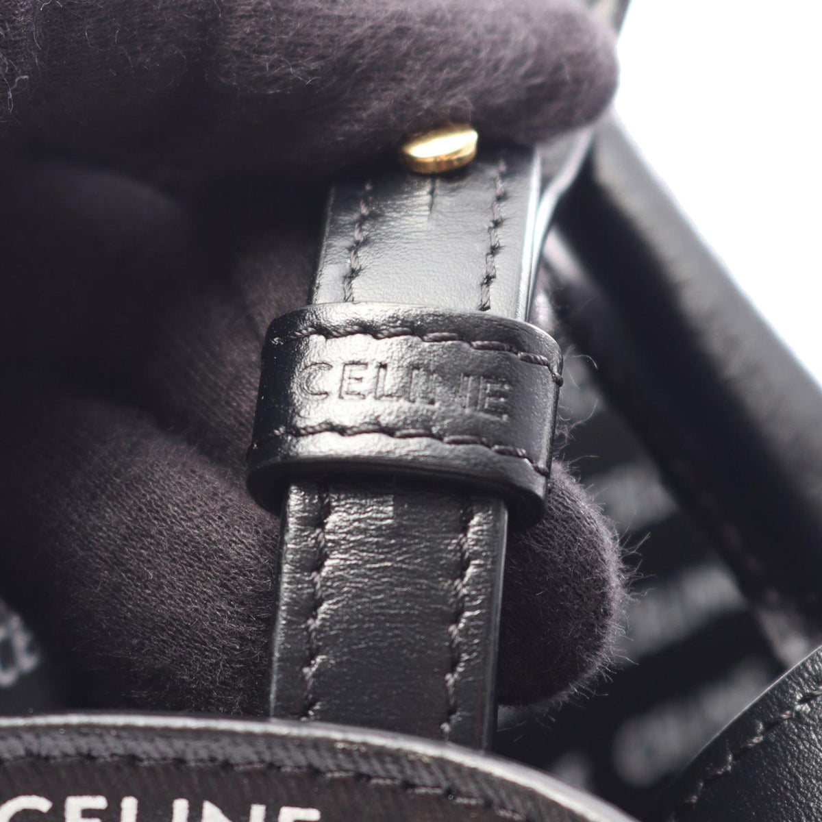 Celine Small Logo Vertical Cabas Tote