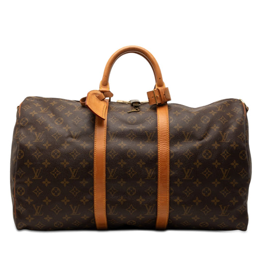 Louis Vuitton Monogram Keepall Bandouliere 50