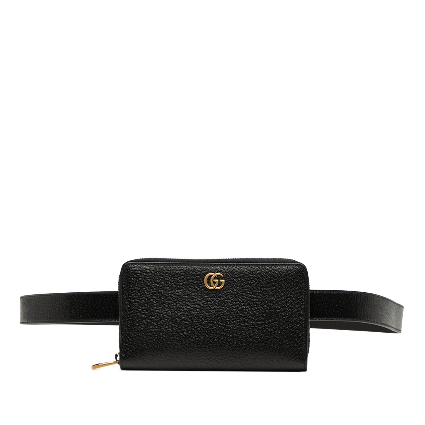 Gucci GG Marmont Leather Double Belt Bag