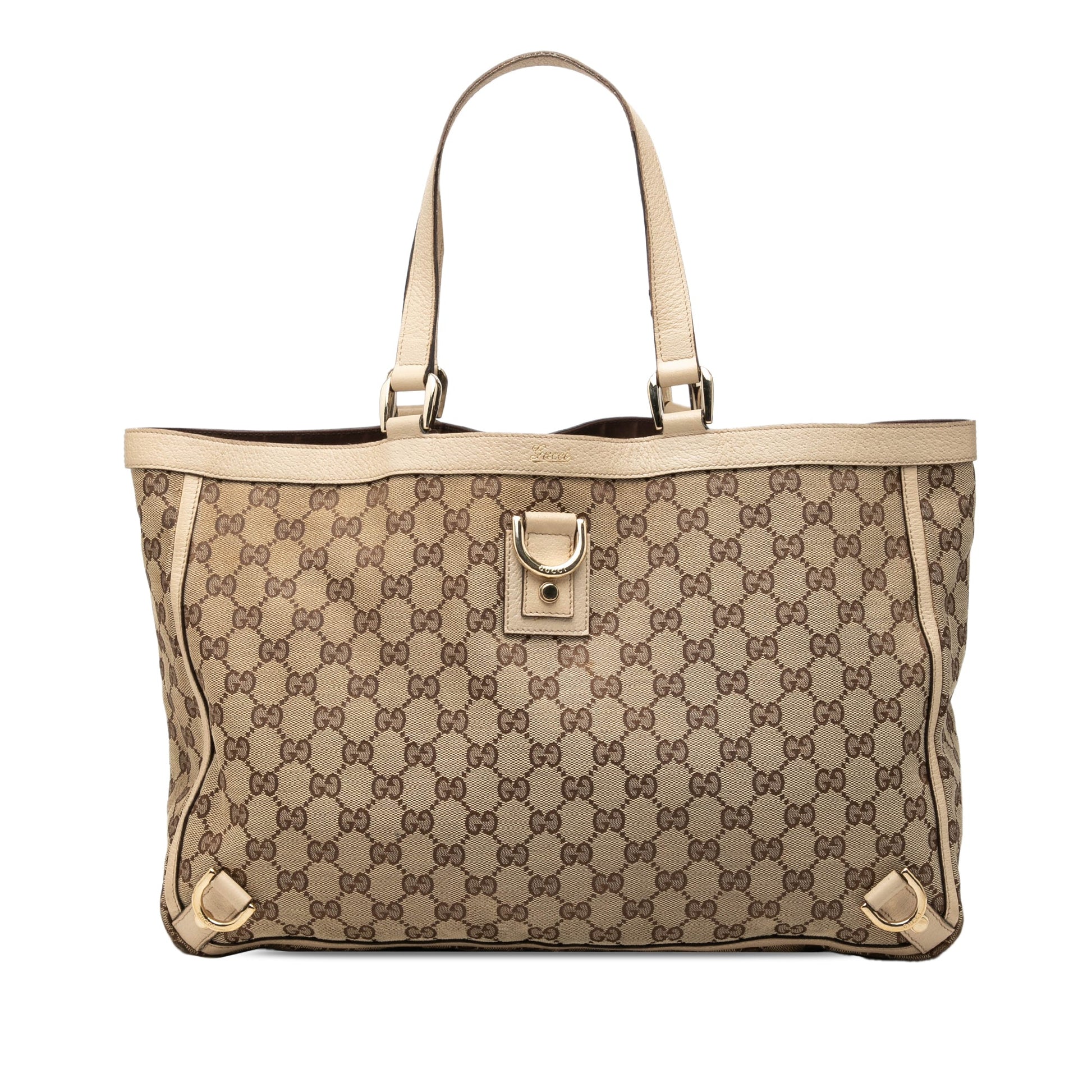 Gucci GG Canvas Abbey D Ring Tote