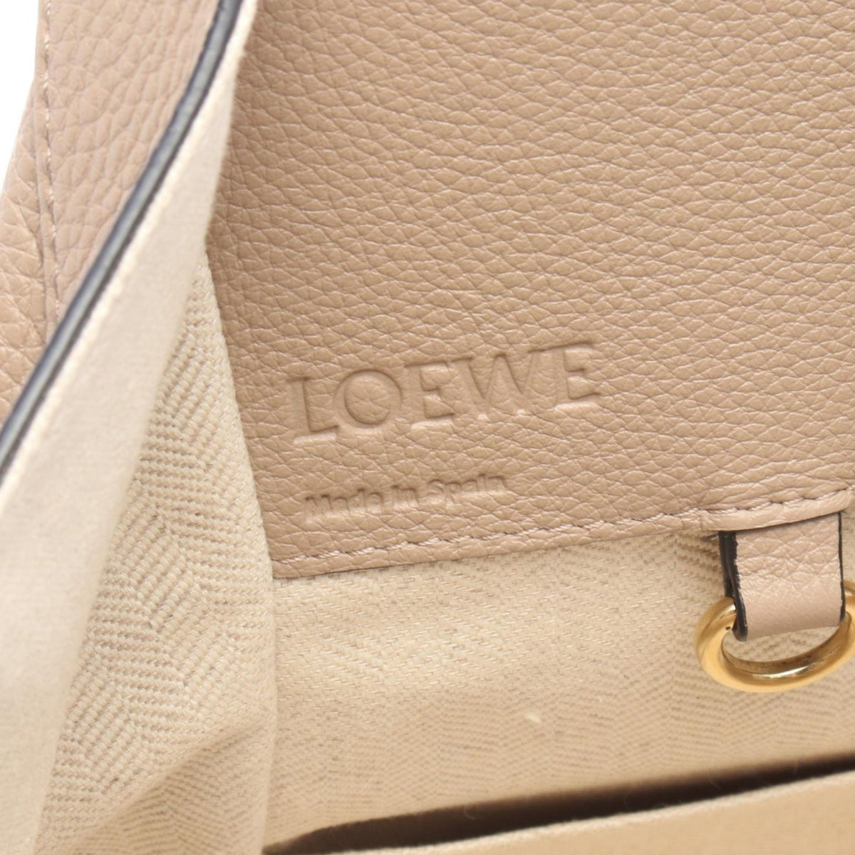 LOEWE Small Grained Calfskin Hammock Bag