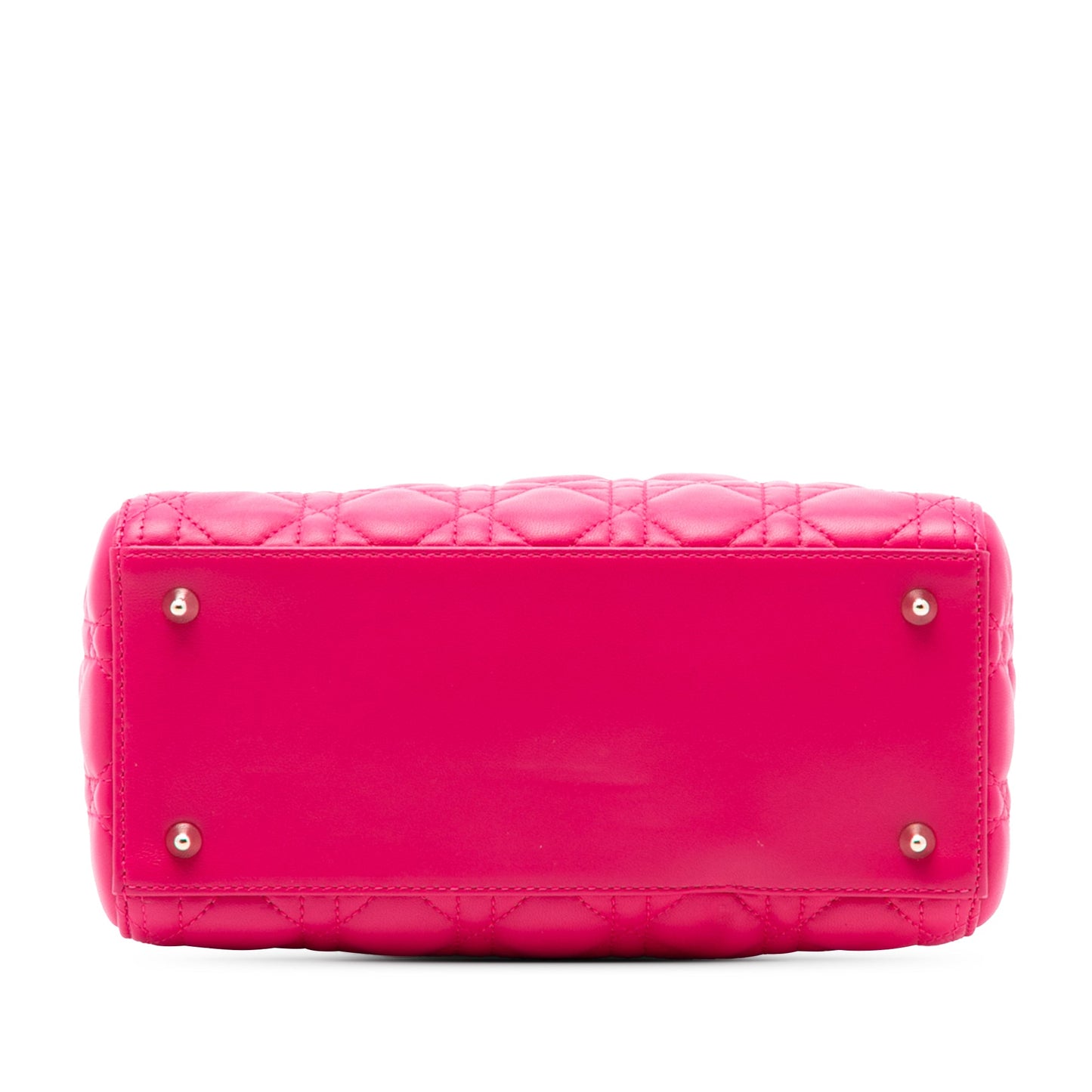 Dior Medium Lambskin Cannage Lady Dior