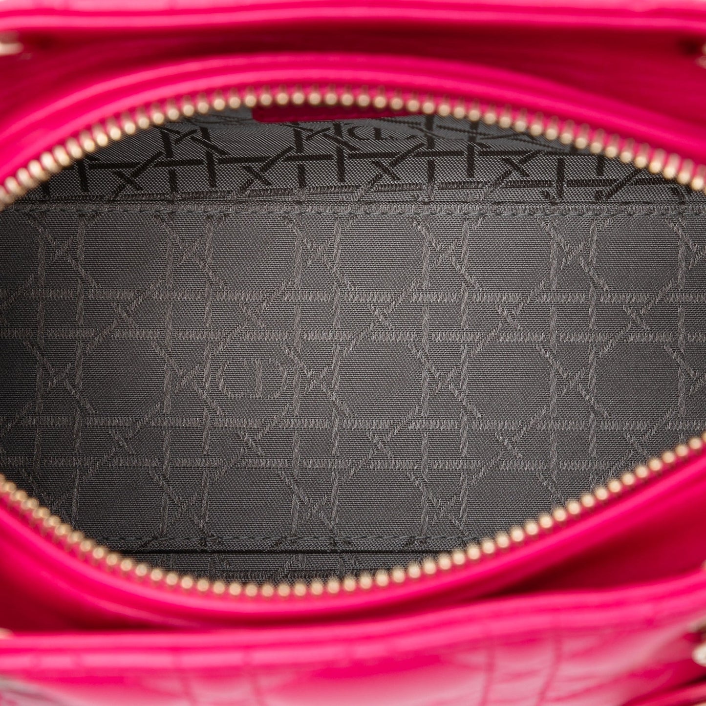 Dior Medium Lambskin Cannage Lady Dior