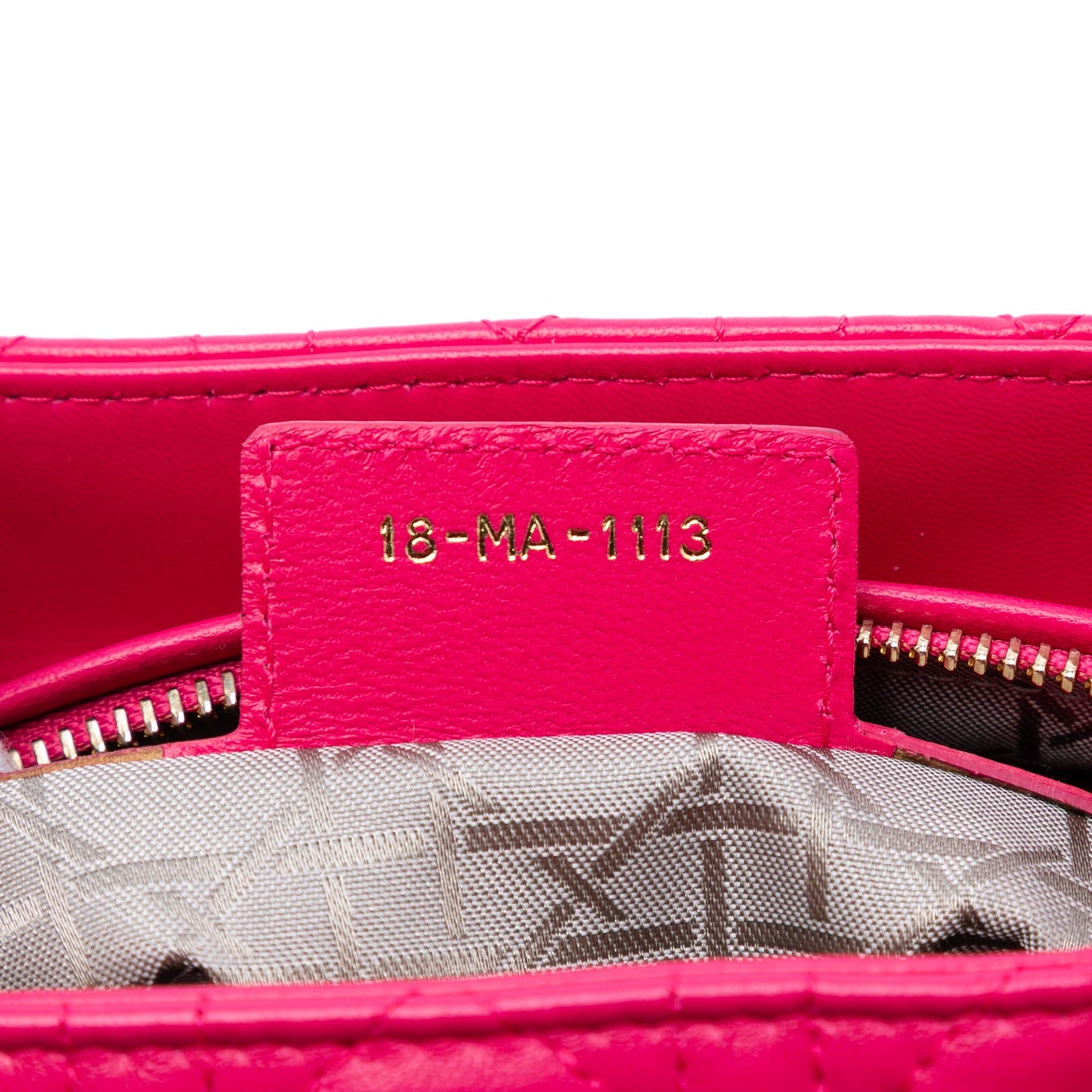 Dior Medium Lambskin Cannage Lady Dior