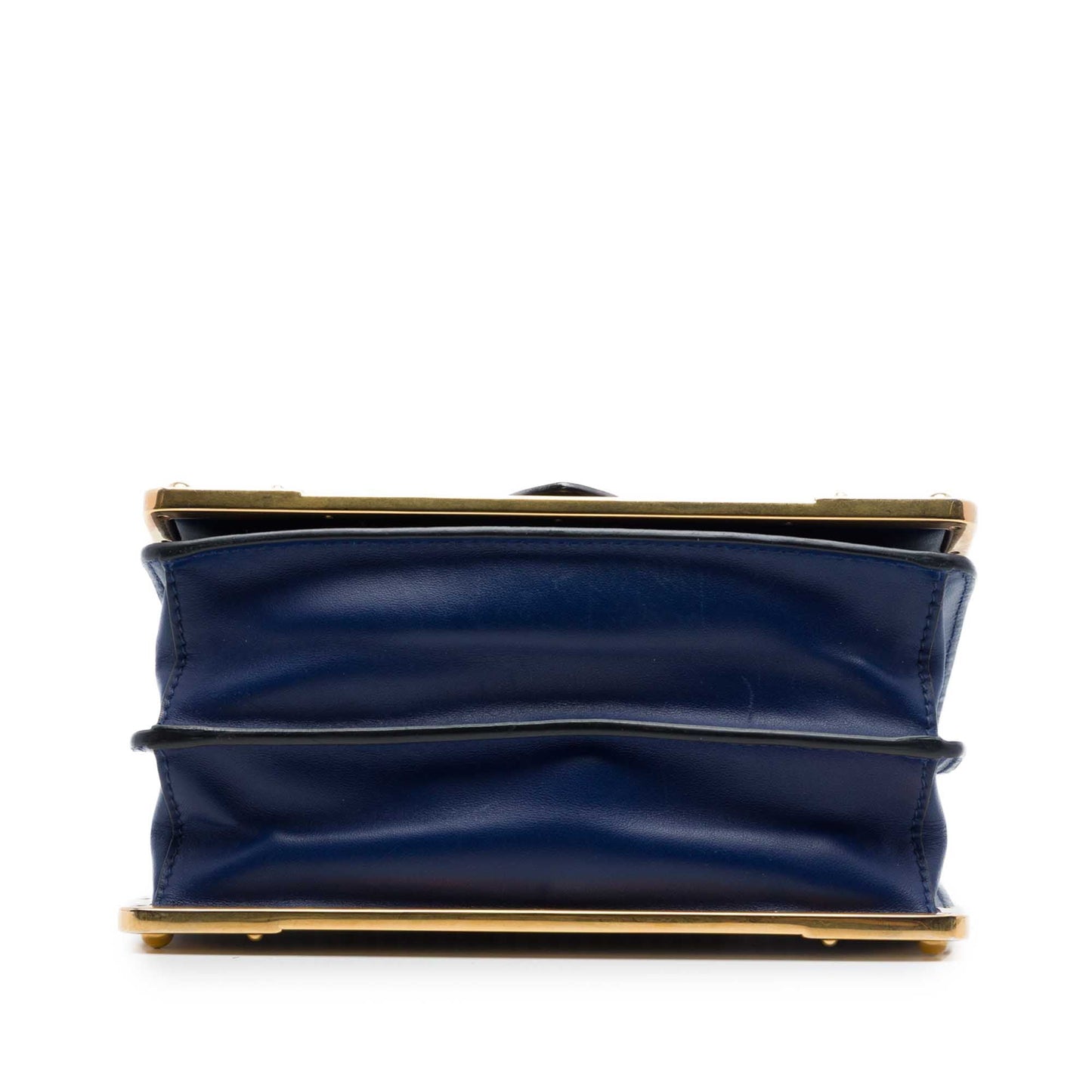 Prada Saffiano Trimmed City Calf Cahier Crossbody