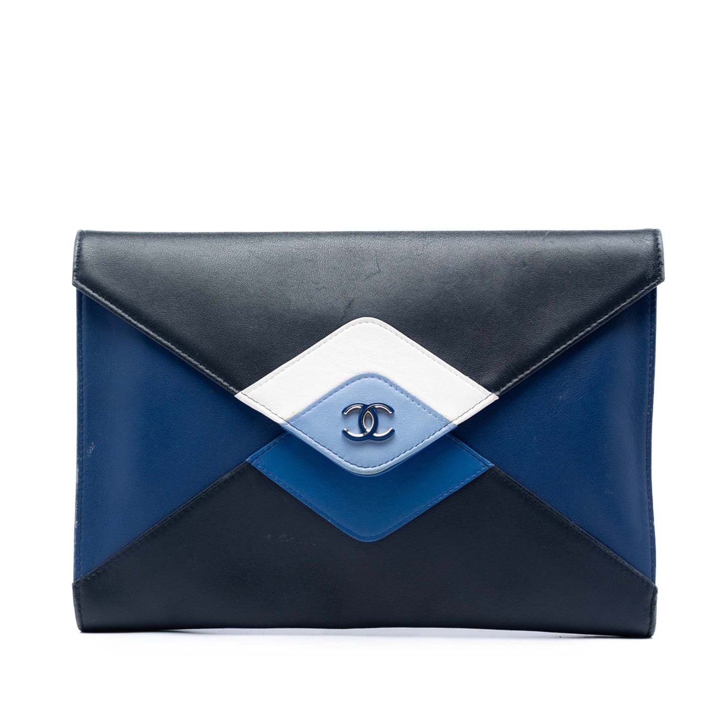 Chanel Lambskin Cocomail Envelope Clutch