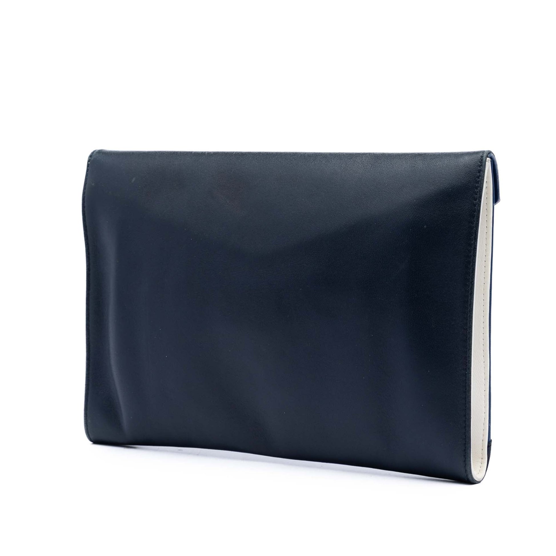 Chanel Lambskin Cocomail Envelope Clutch