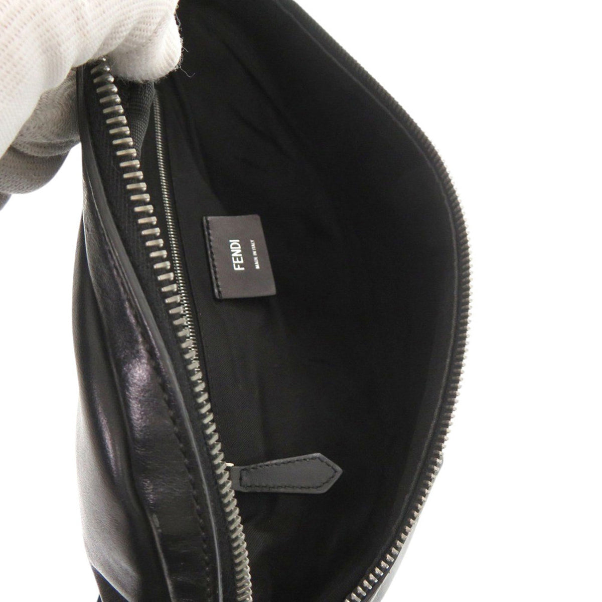Fendi Leather Bugs Eye Belt Bag