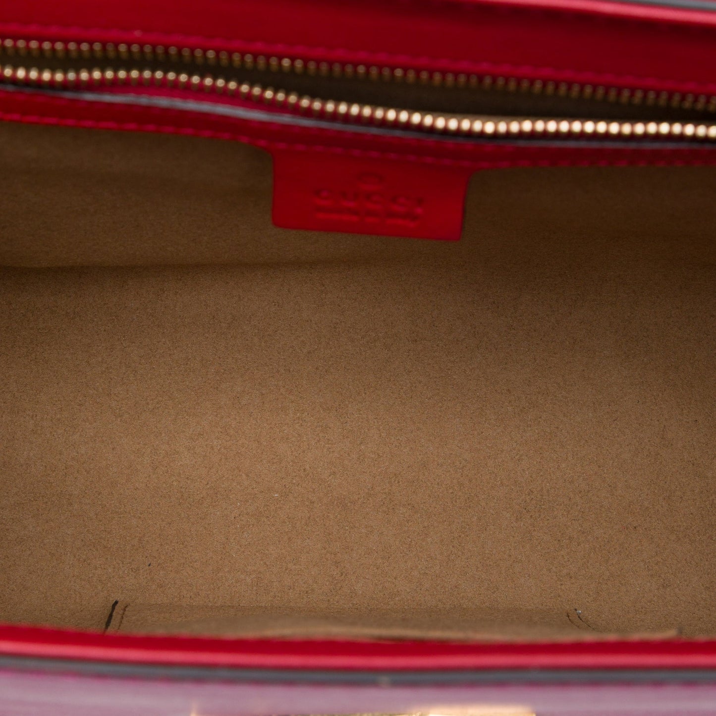 Gucci Medium Bicolor Leather Padlock Shoulder Bag