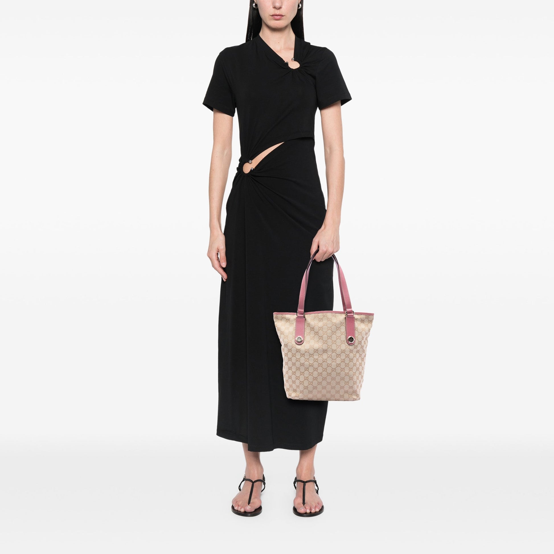 Gucci GG Canvas Charmy Tote