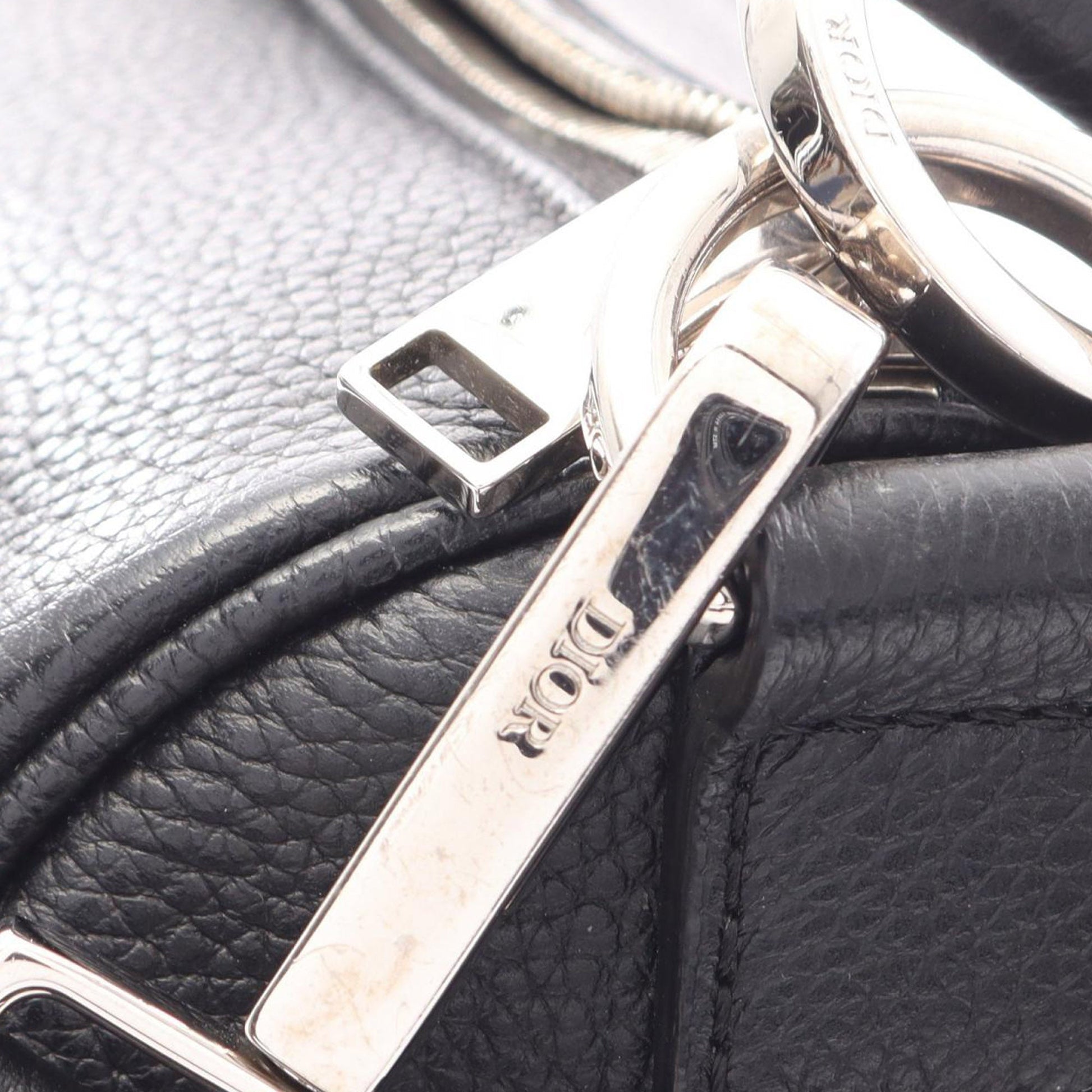 Dior Mini Leather Roller Bag