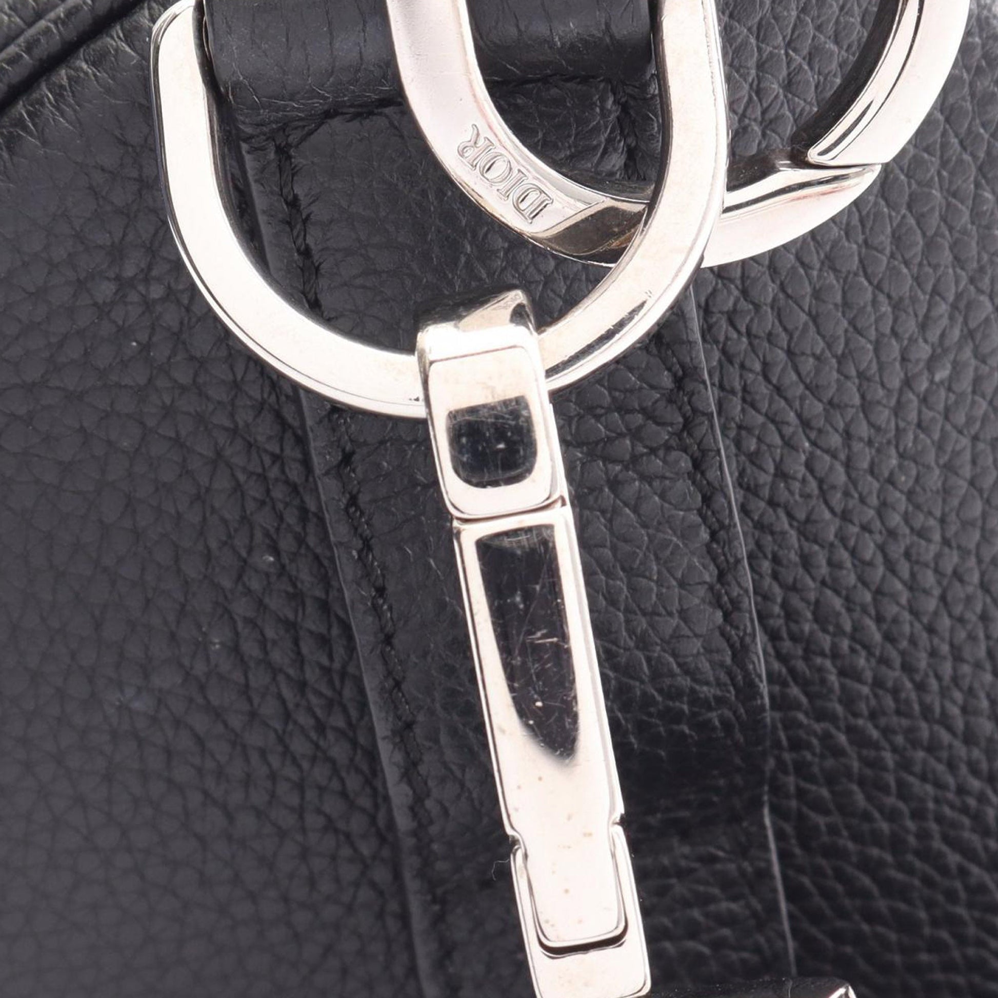 Dior Mini Leather Roller Bag