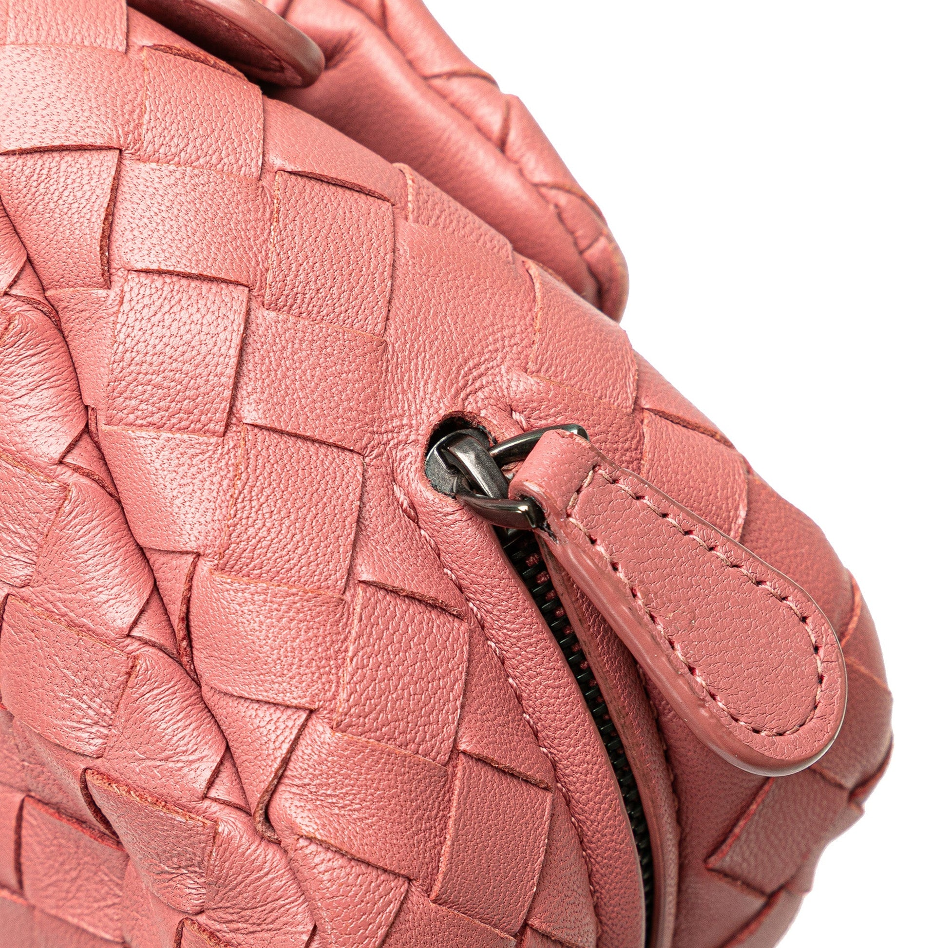 Bottega Veneta Mini Nappa Intrecciato Expandable Chain Crossbody