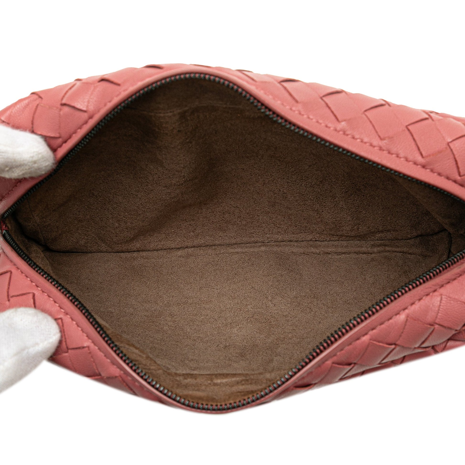 Bottega Veneta Mini Nappa Intrecciato Expandable Chain Crossbody