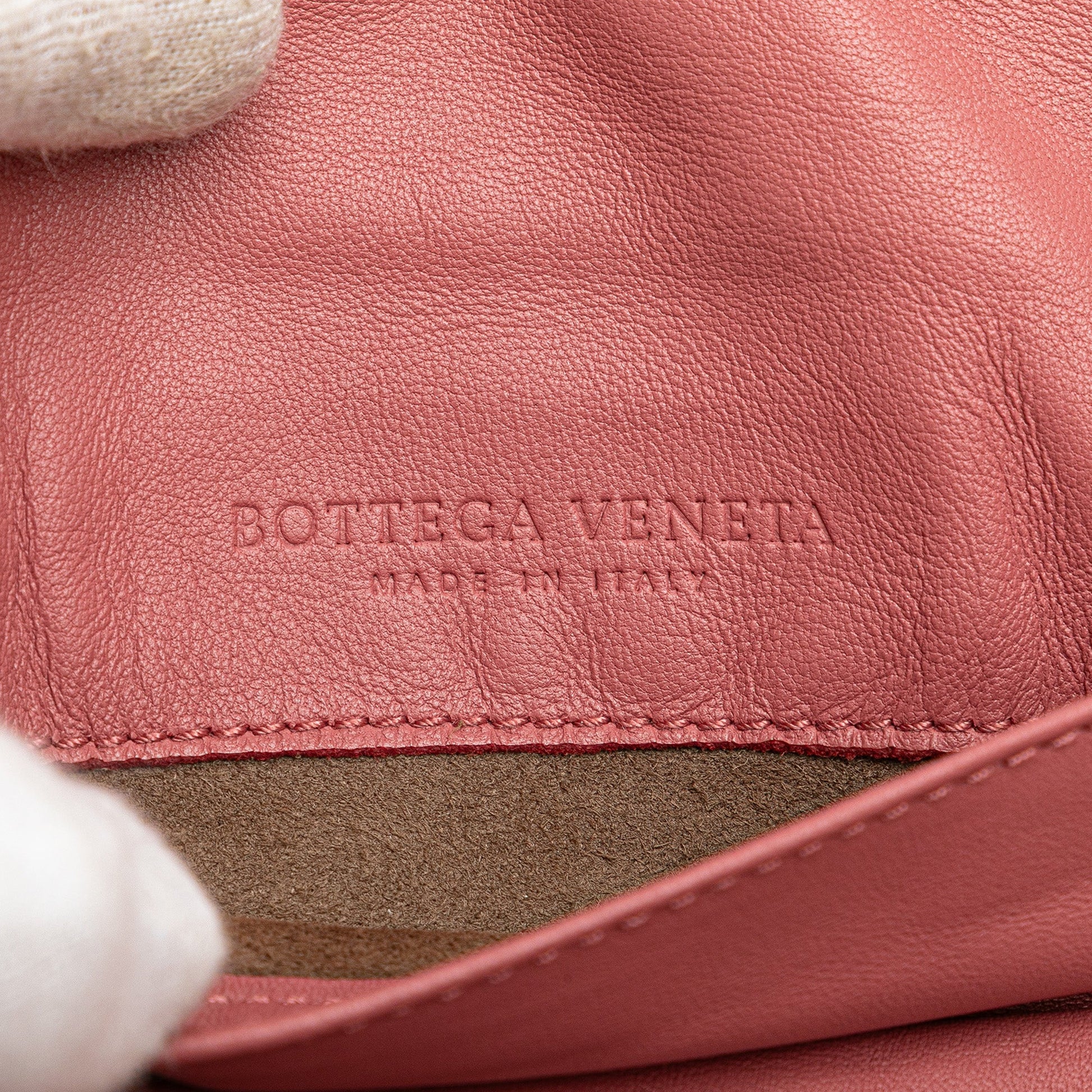 Bottega Veneta Mini Nappa Intrecciato Expandable Chain Crossbody