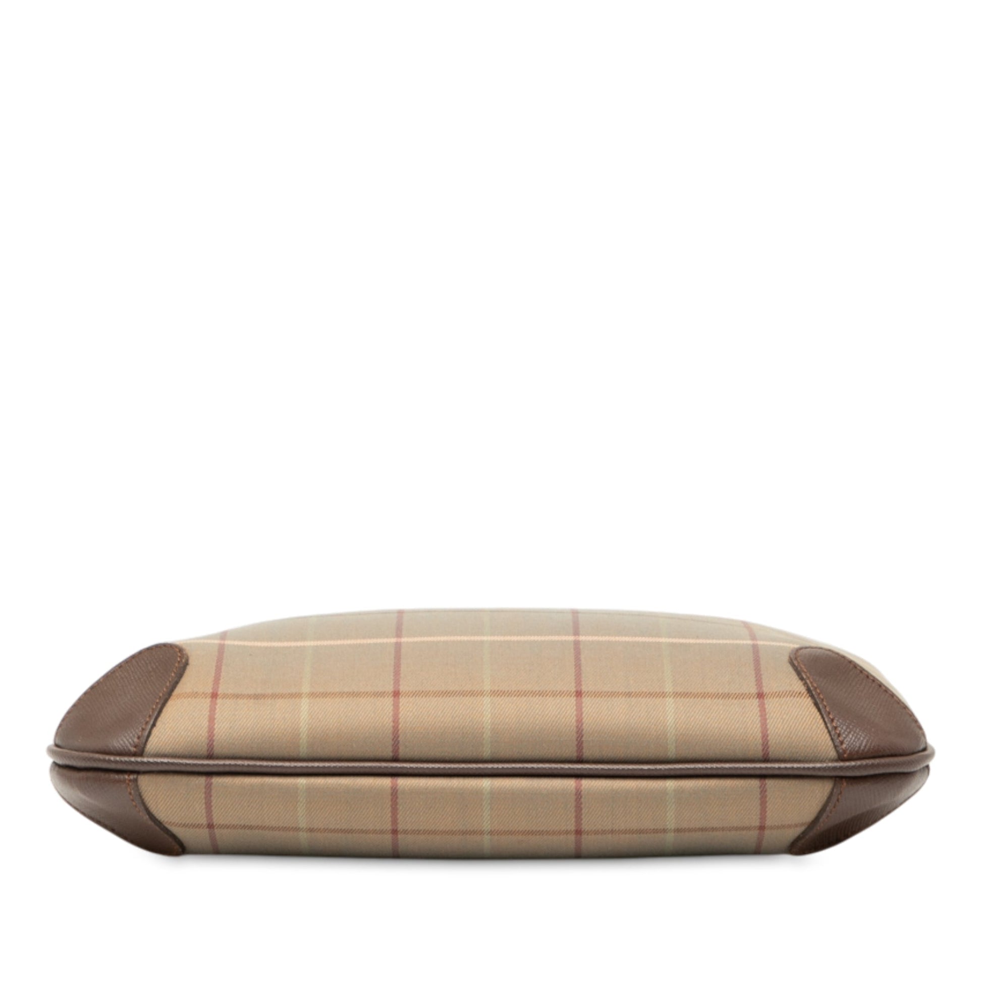 Burberry Vintage Check Canvas Clutch