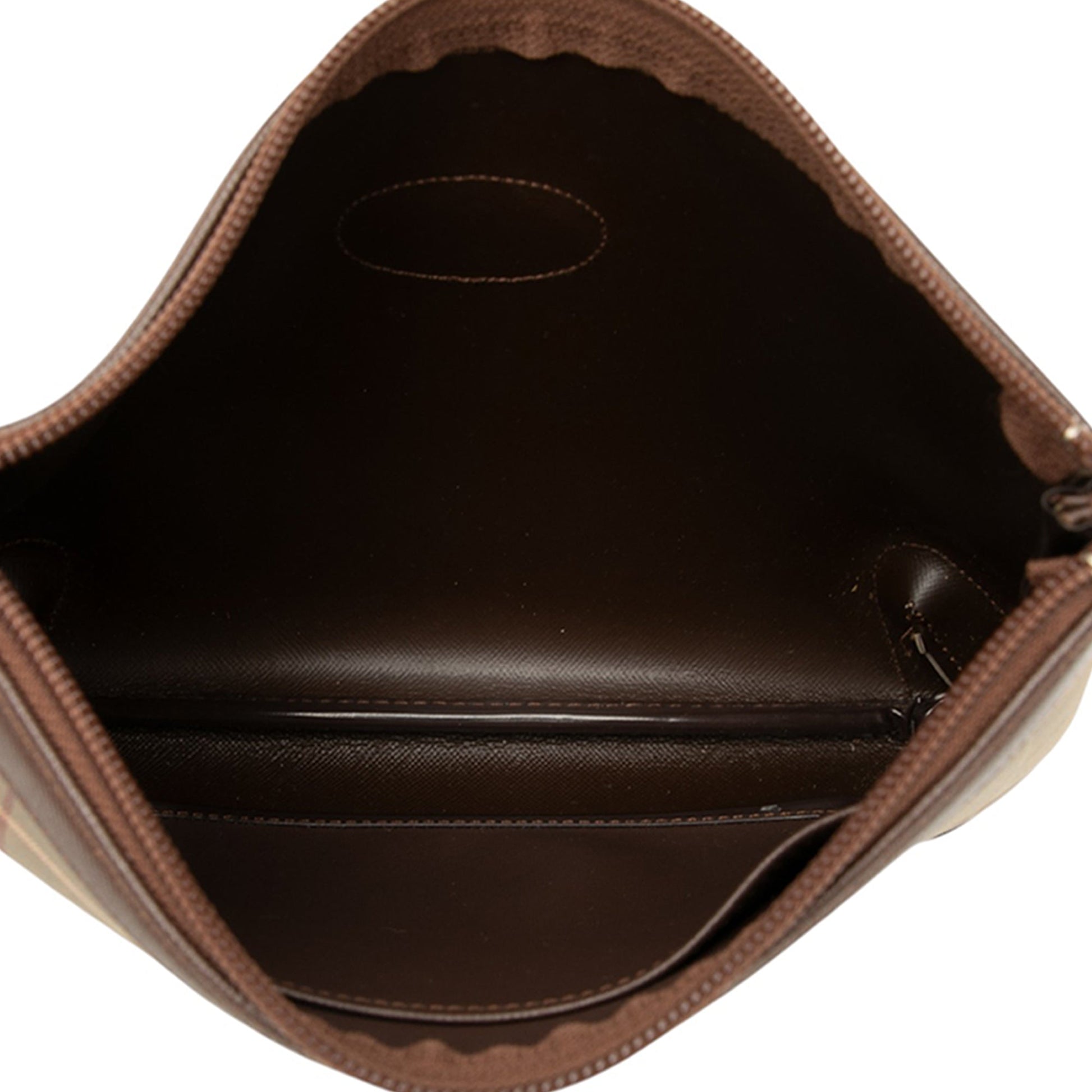 Burberry Vintage Check Canvas Clutch