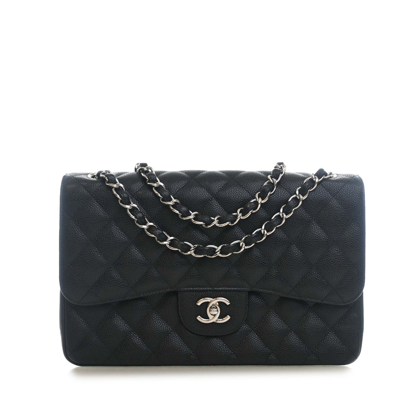 Chanel Jumbo Classic Caviar Double Flap