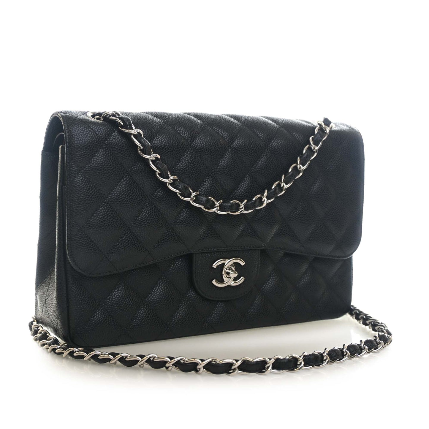 Chanel Jumbo Classic Caviar Double Flap