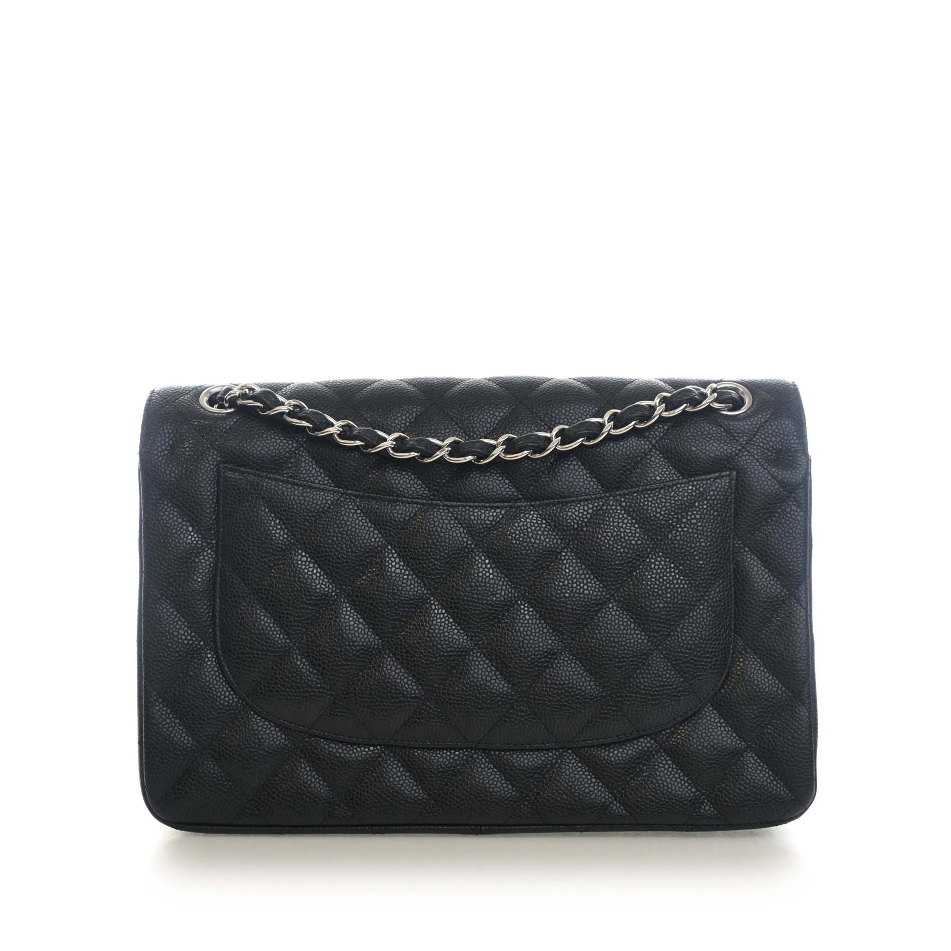Chanel Jumbo Classic Caviar Double Flap