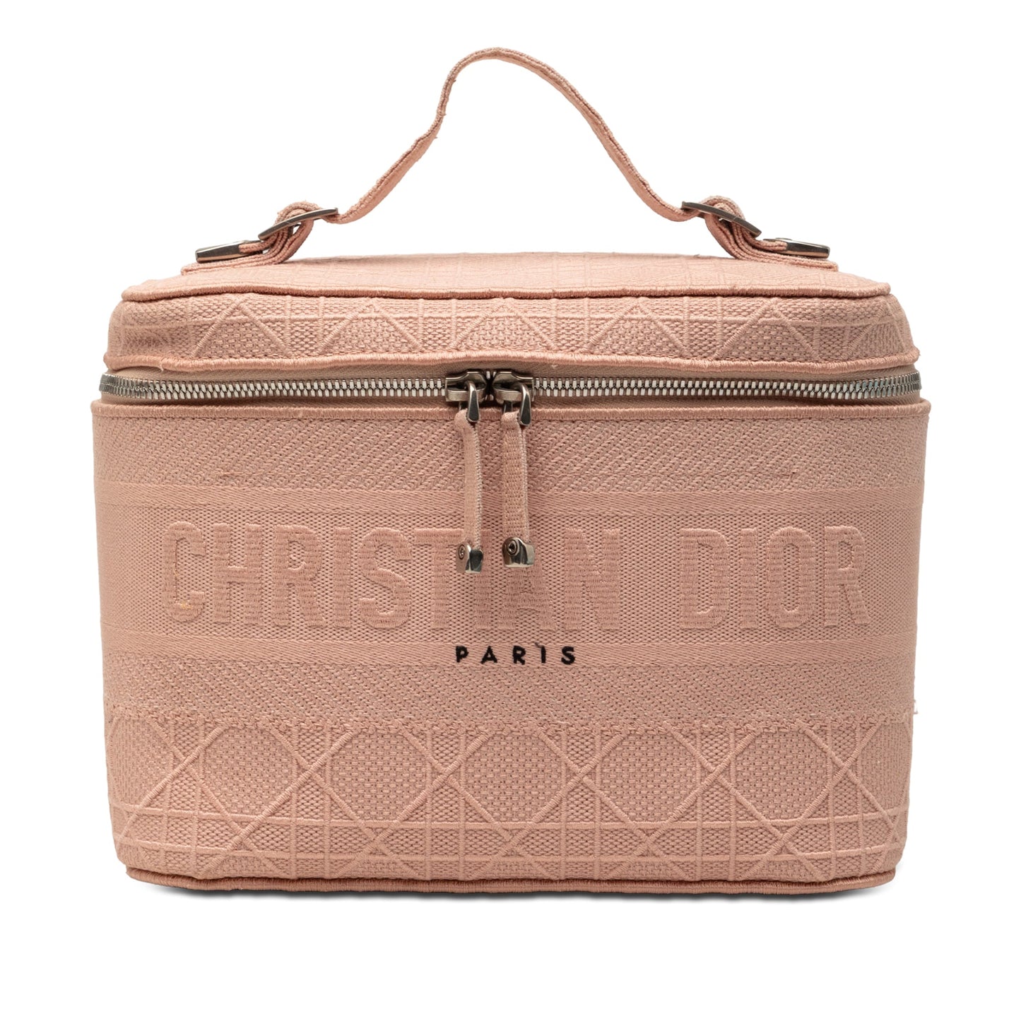 Dior Diortravel Canvas Cannage D Lite Vanity Case