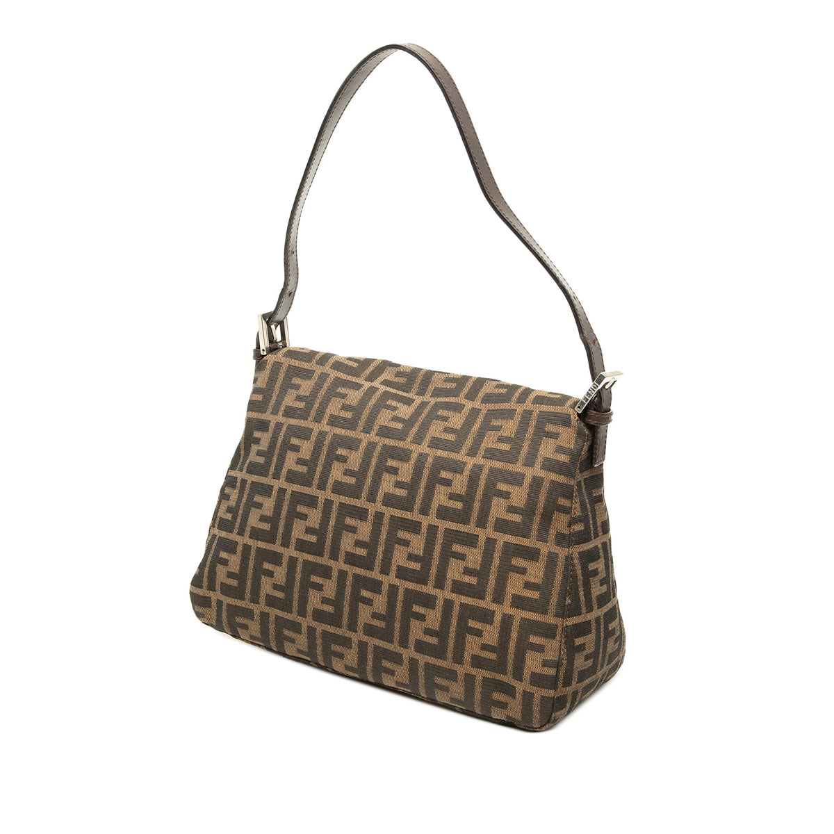 Fendi Zucca Canvas Mamma Forever — Brown