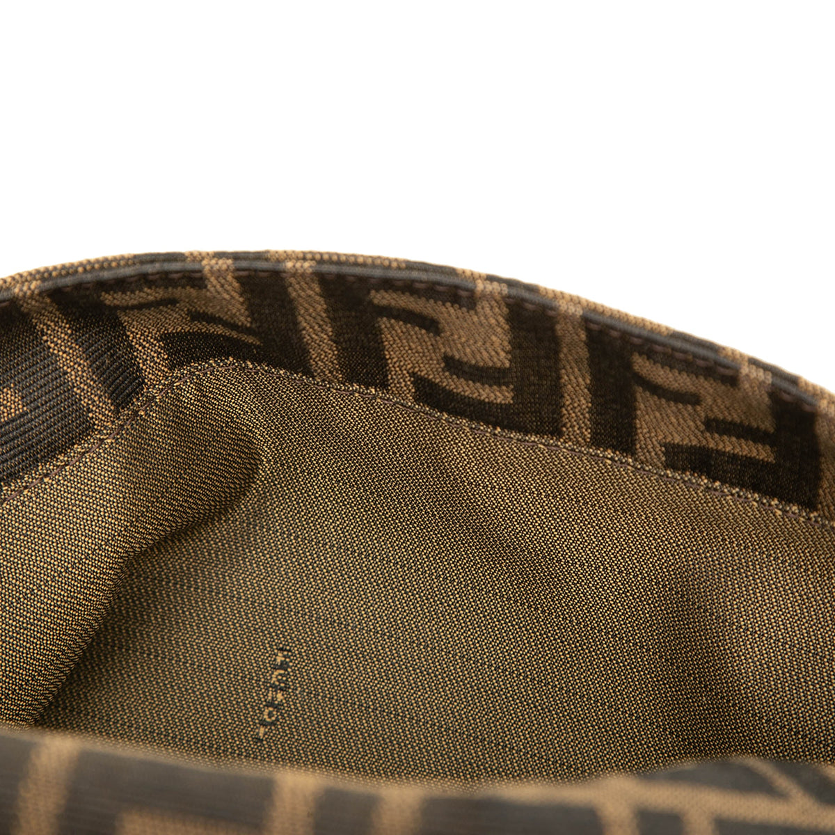Fendi Zucca Canvas Mamma Forever — Brown
