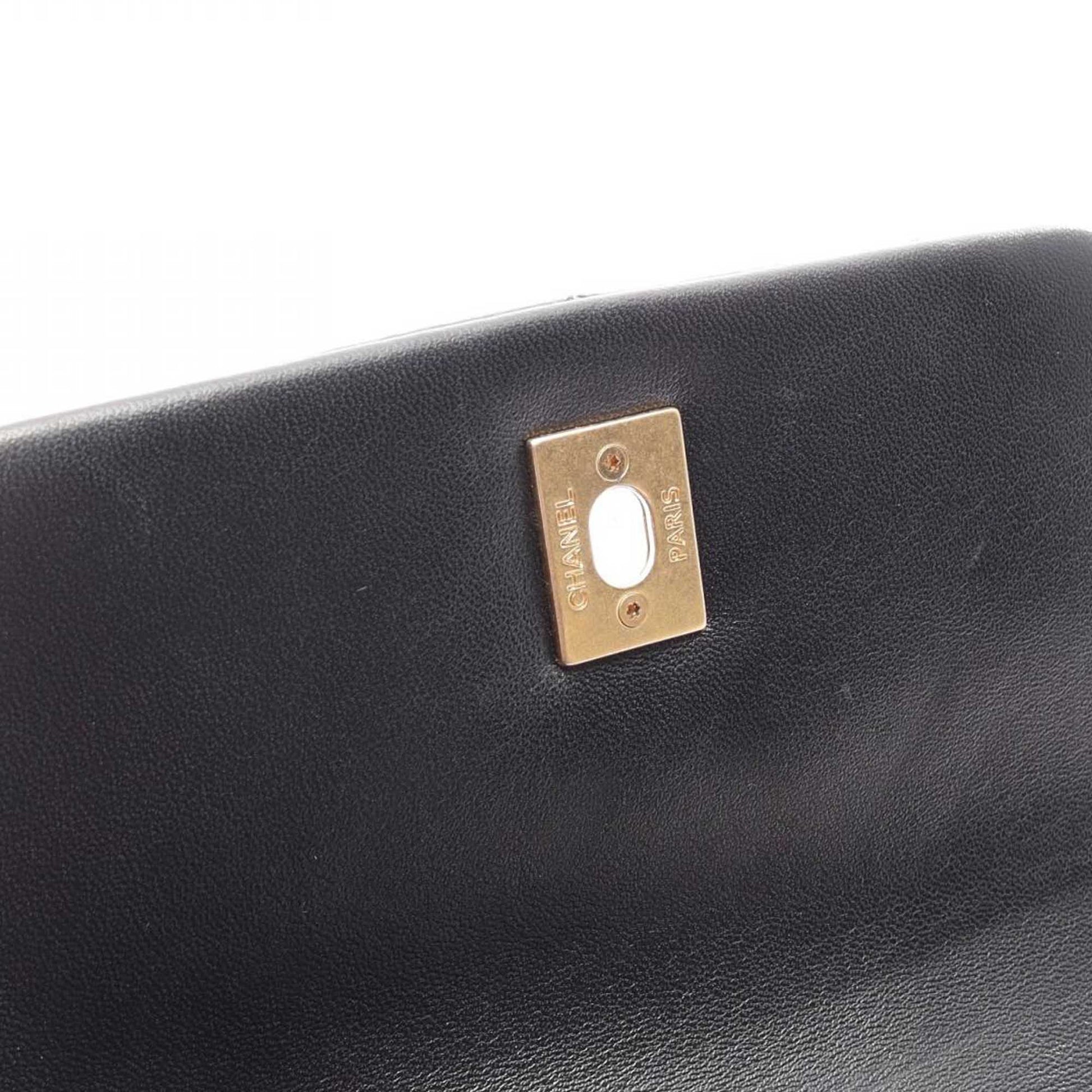 Chanel Mini Quilted Lambskin Side Note Flap