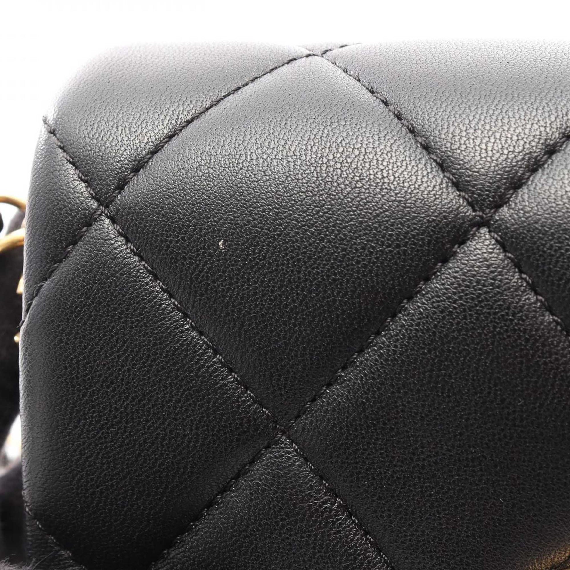 Chanel Mini Quilted Lambskin Side Note Flap